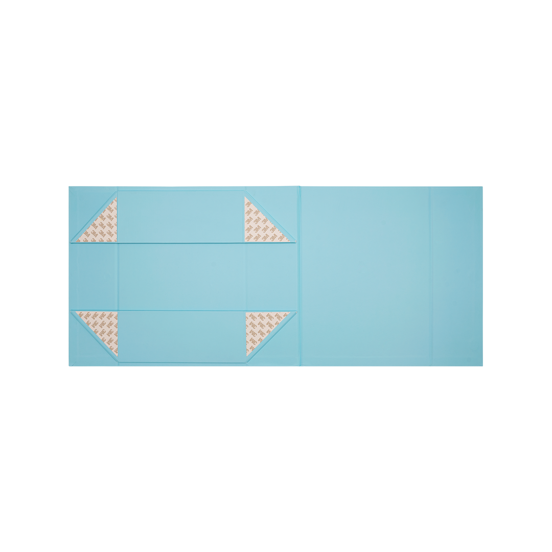 Hamilton Case Box 1 - Matt Pastel Blue Emboss Magnetic Closure Custom Print