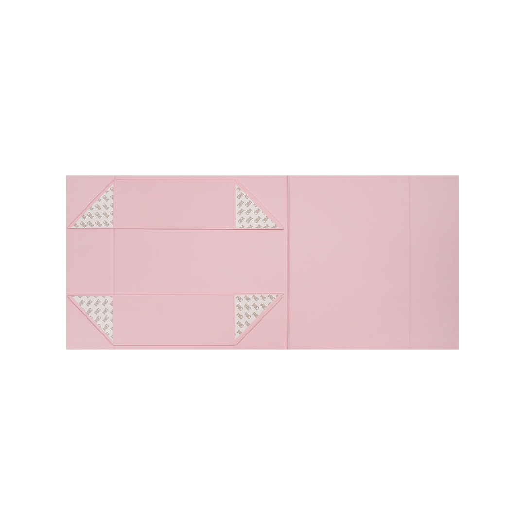 Hamilton Case Box 1 - Matt Pastel Pink Emboss Magnetic Closure Custom Print