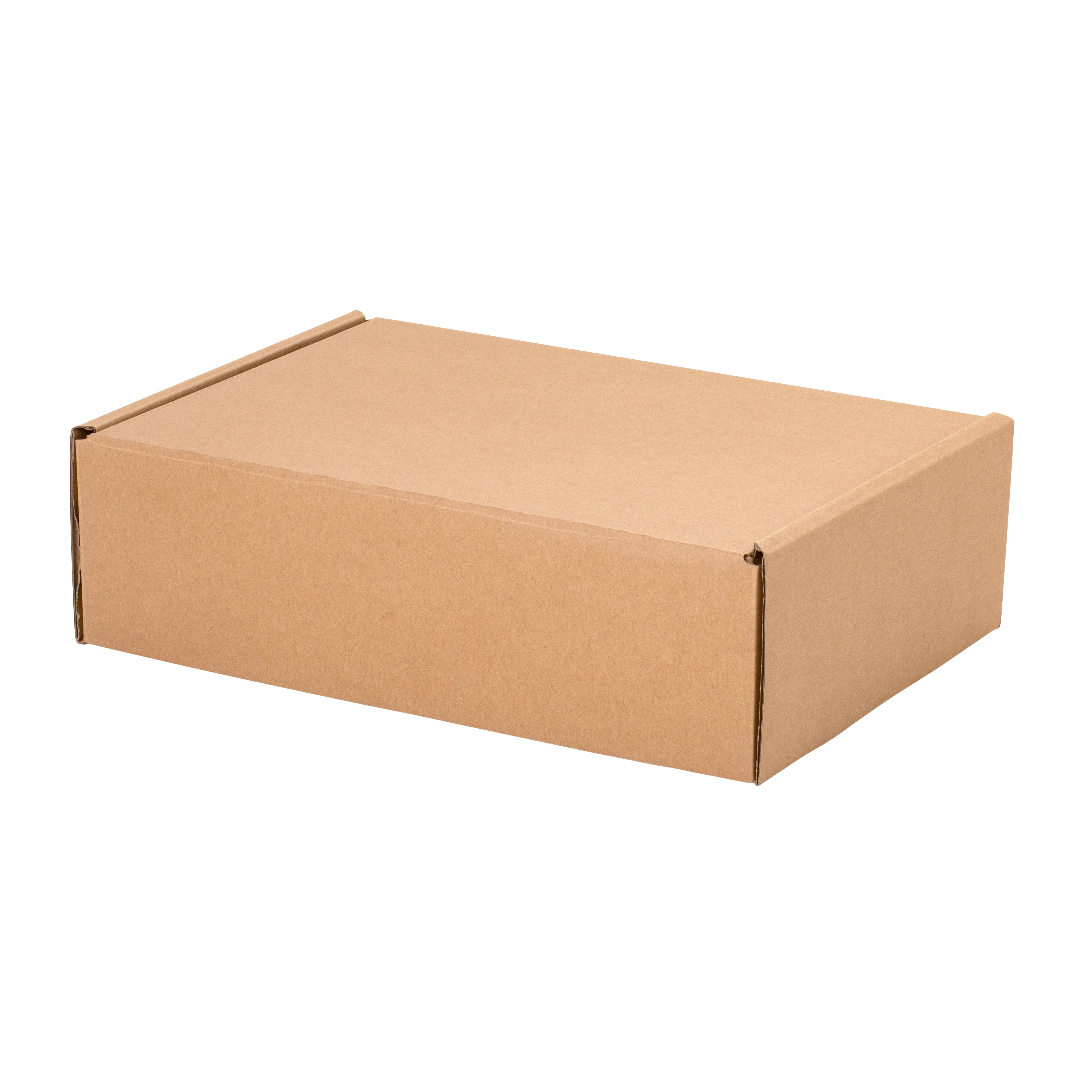 Postage Shipper Box – Hamilton 1 Rectangle - Kraft - Sample