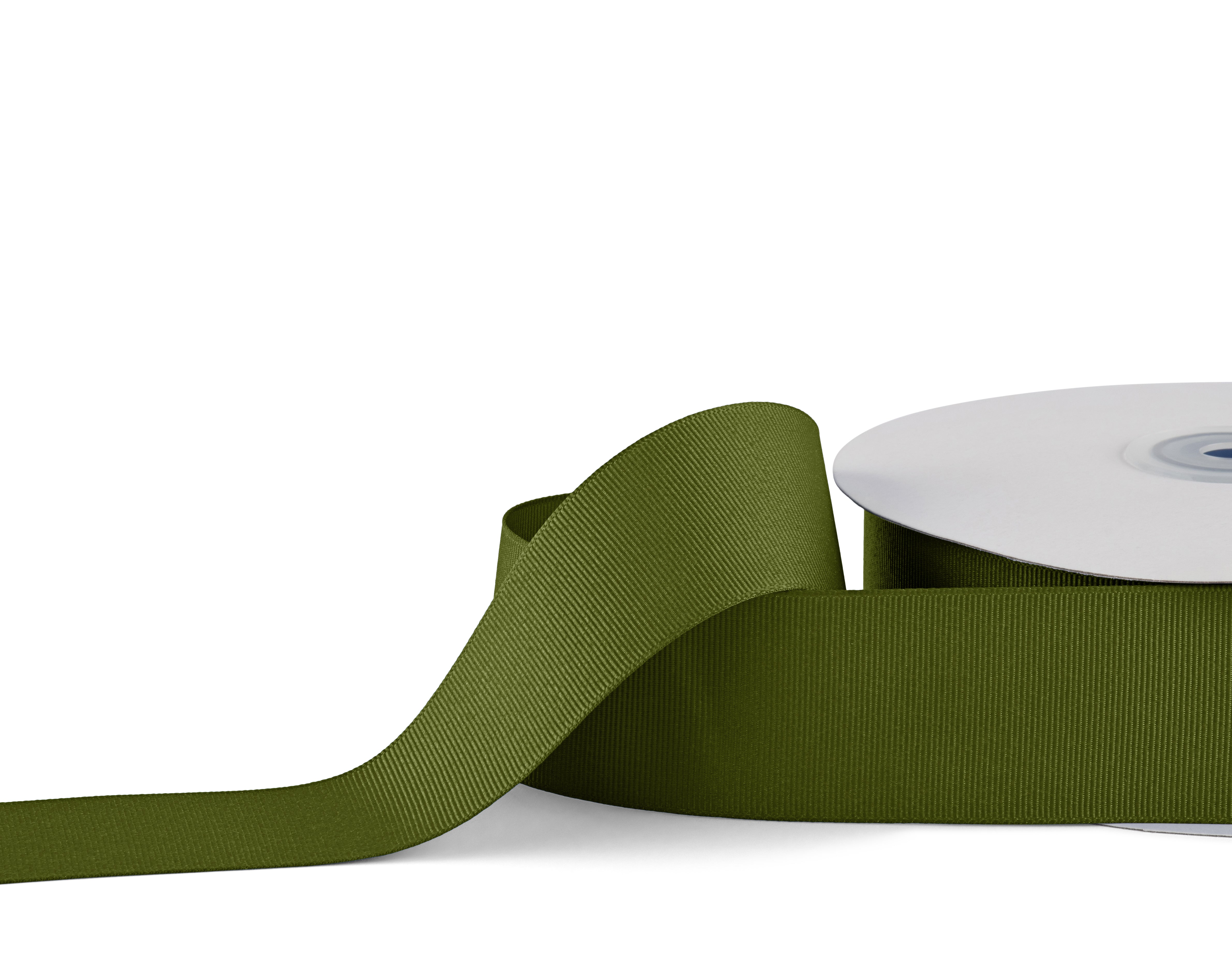 Premium Grosgrain Ribbon 38mm x 30m - Moss