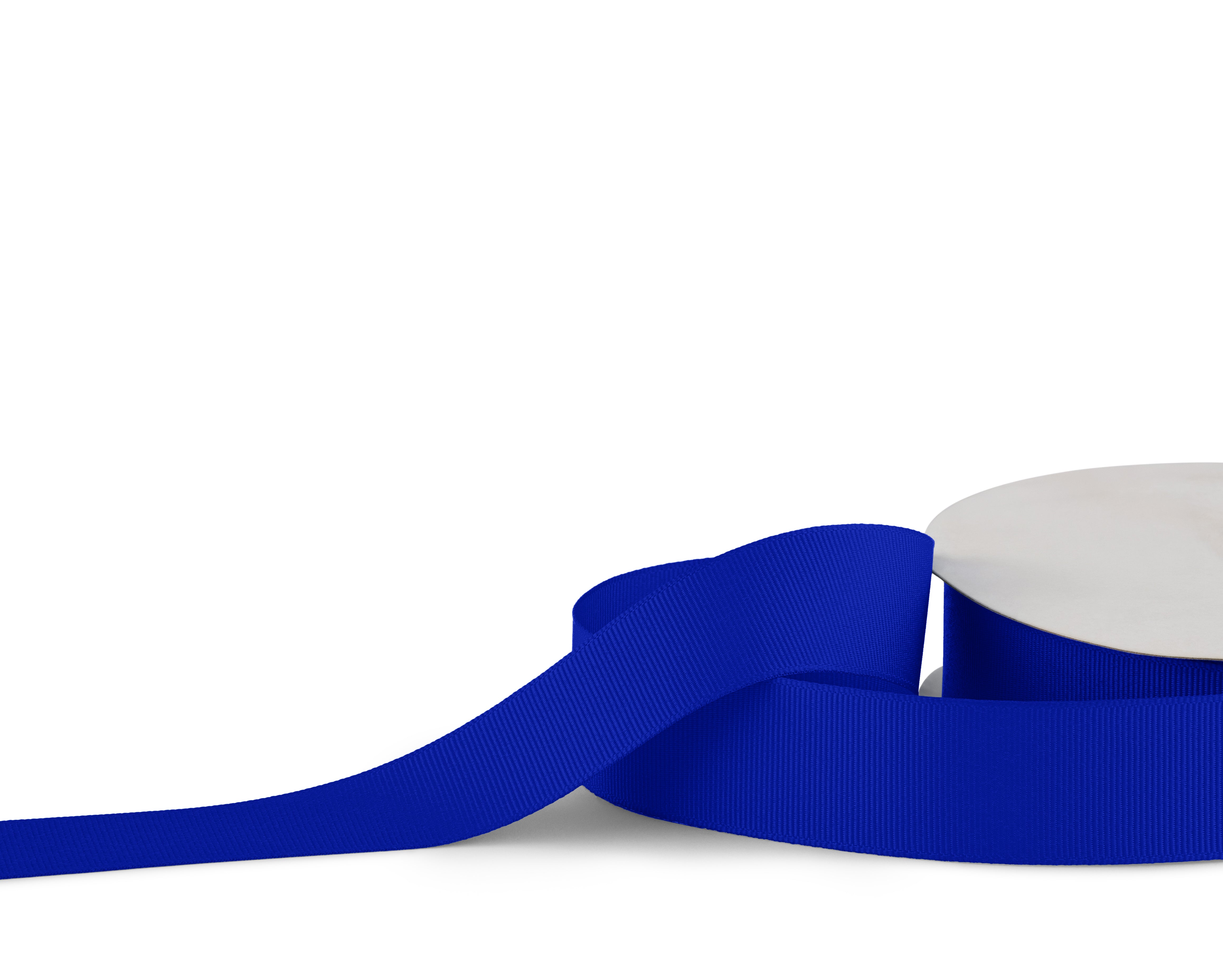 Premium Grosgrain Ribbon 25mm x 30m - Royal Blue