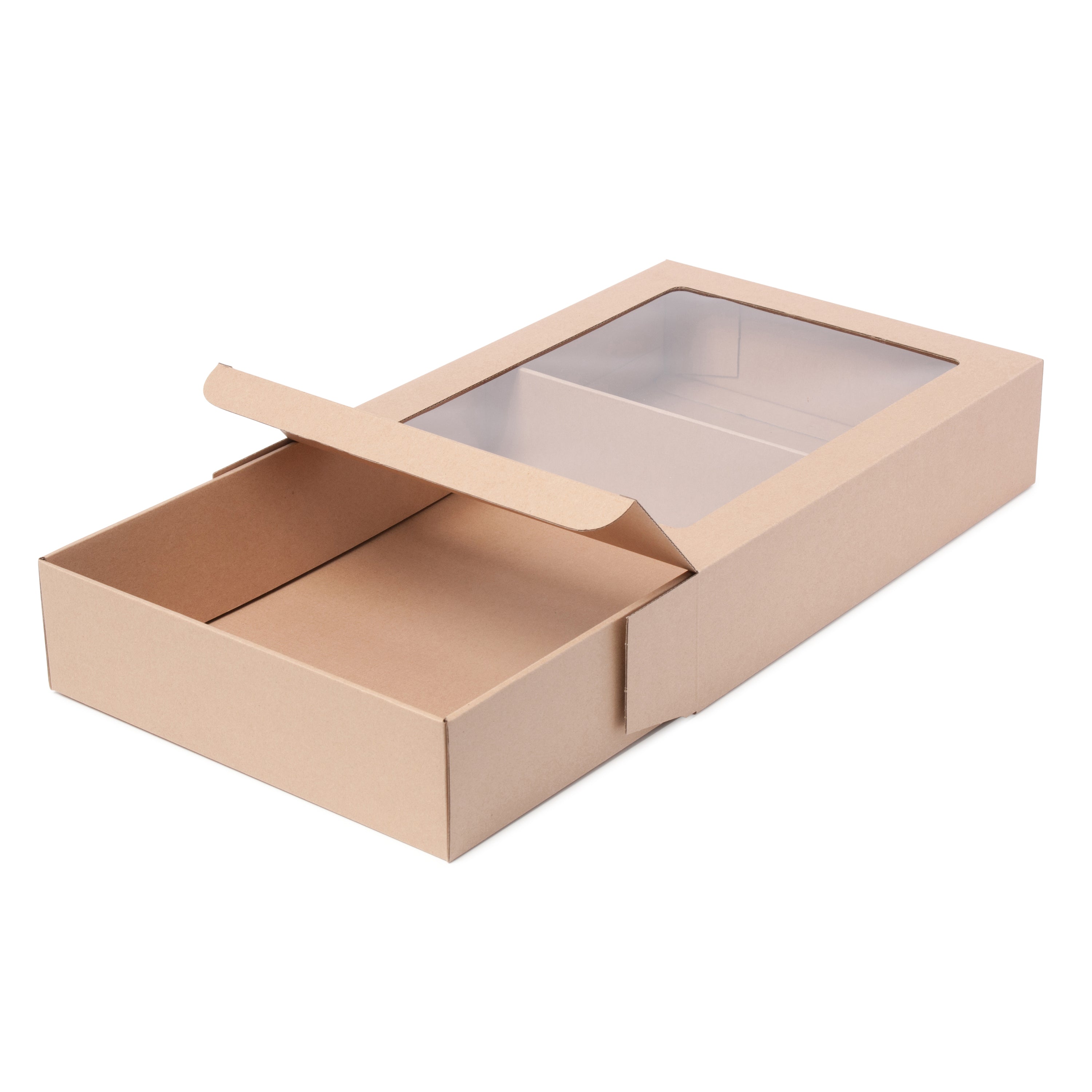 Large Gourmet Display Box - Gloss Kraft - Sample