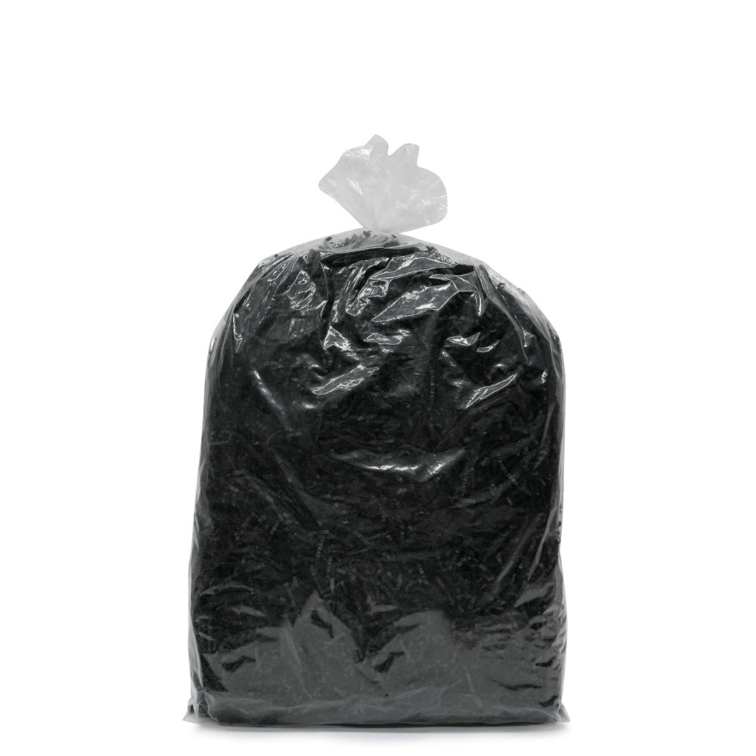 Paper Shred Crinkle Filler - Black - 1KG