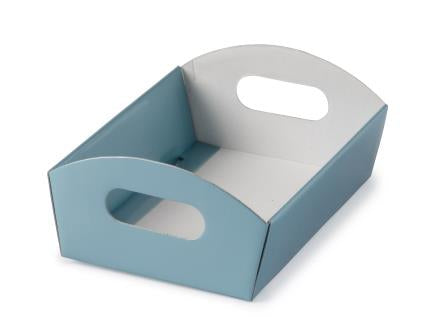 Mini Hamper Tray - Gloss Metallic Ice Blue