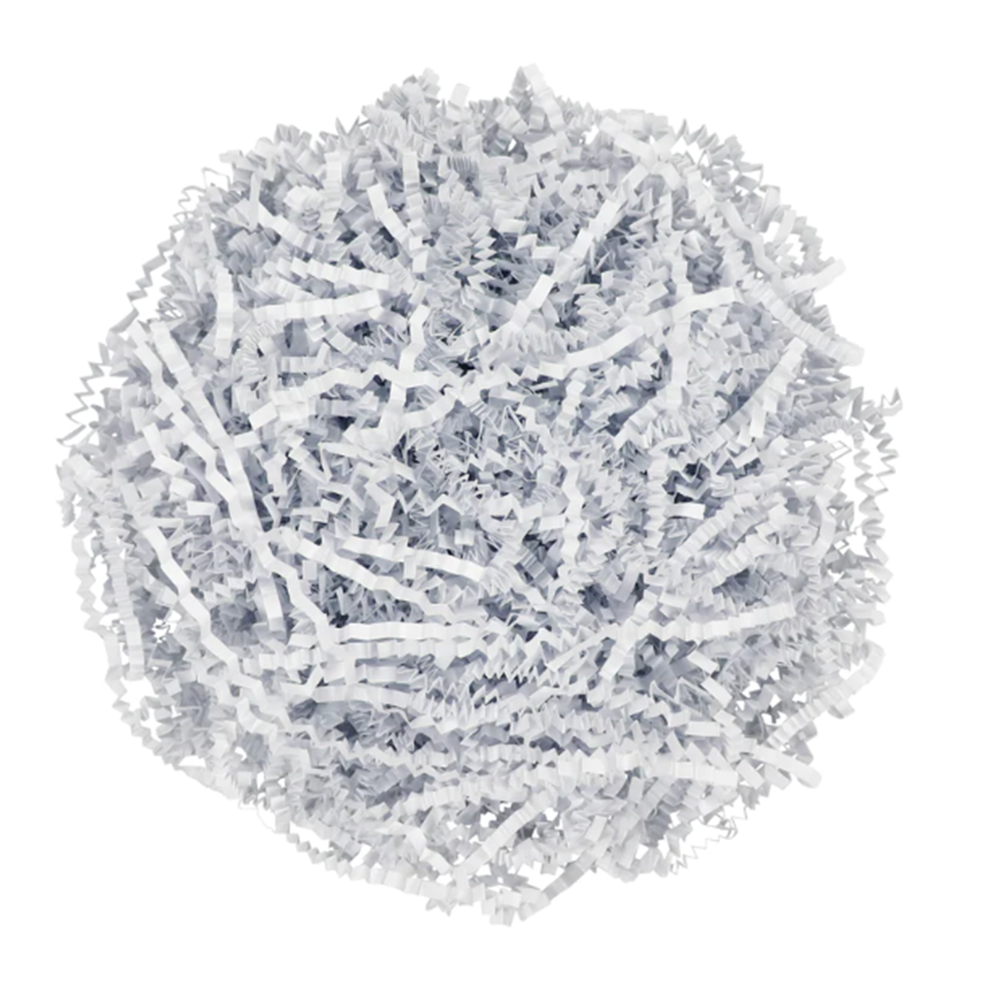 Paper Shred Crinkle Filler - White - 1KG