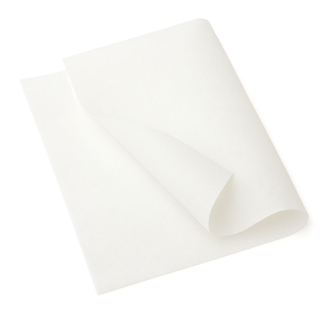 White lampshade on a white background