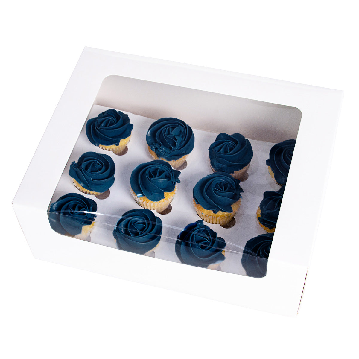 12 Mini Cupcake Box L’Artisan - Gloss White - Sample