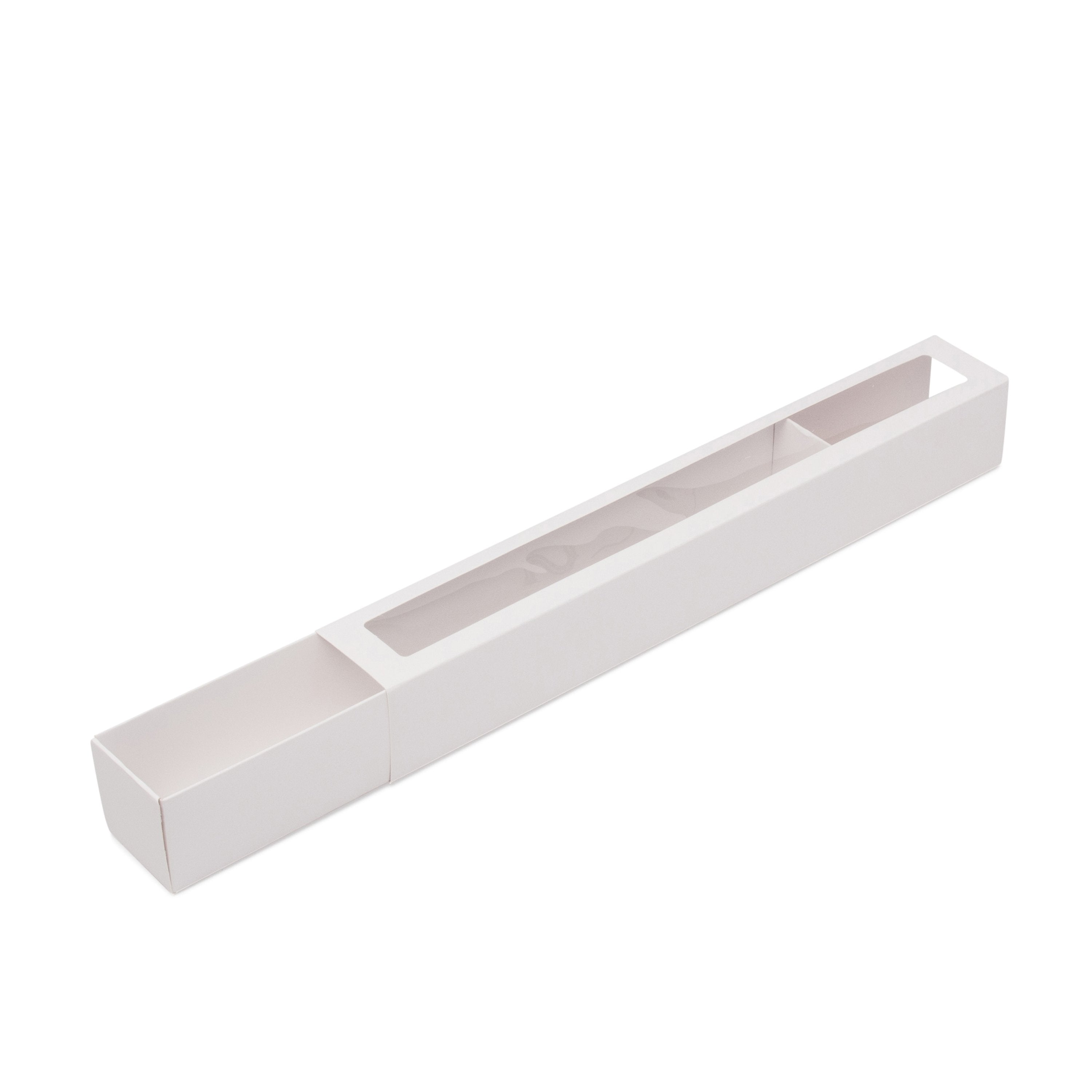 13 Macaron Box - Gloss White - Sample