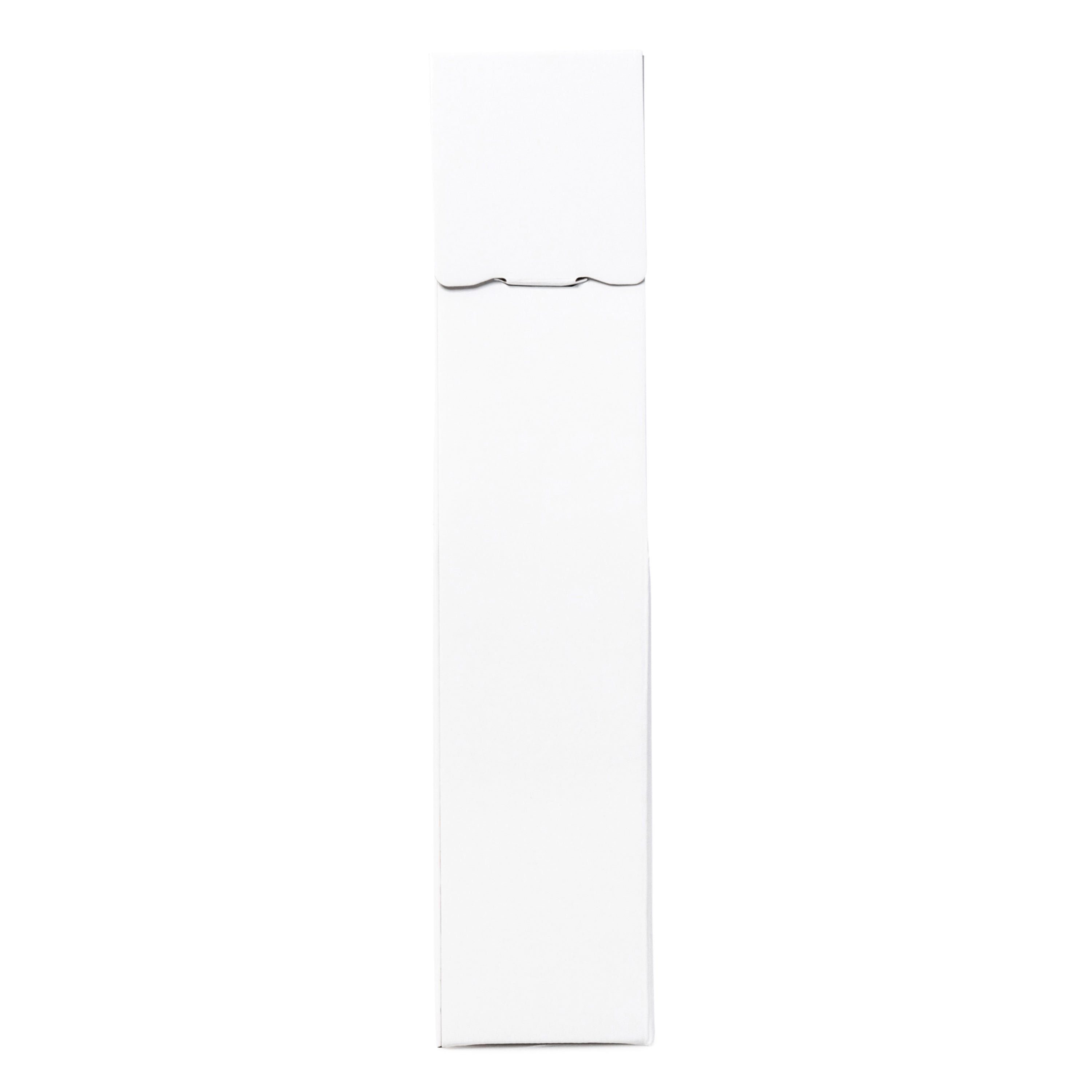 1 Bottle Gable Top Wine Box - Gloss White - Sample