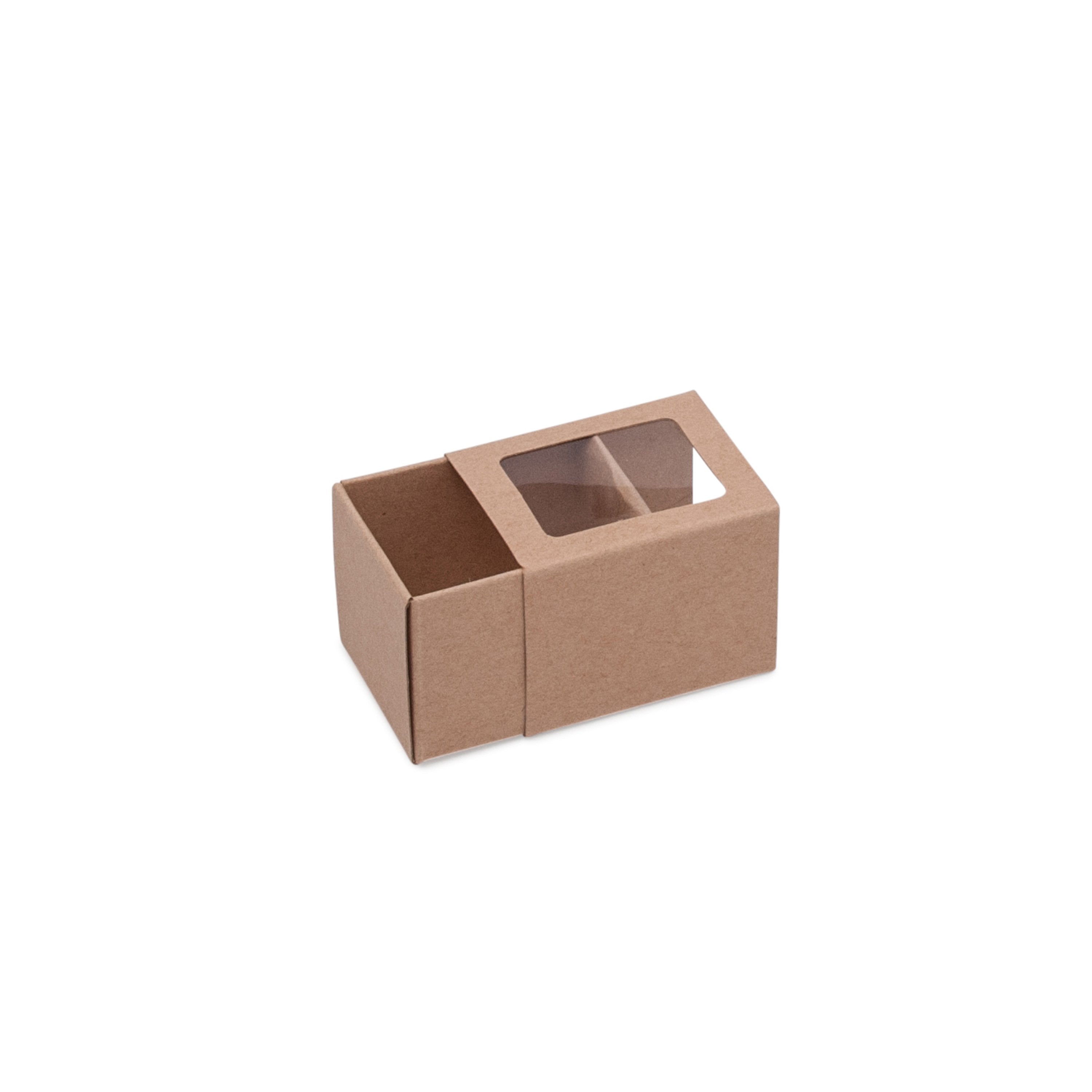 2 Macaron Box - Kraft