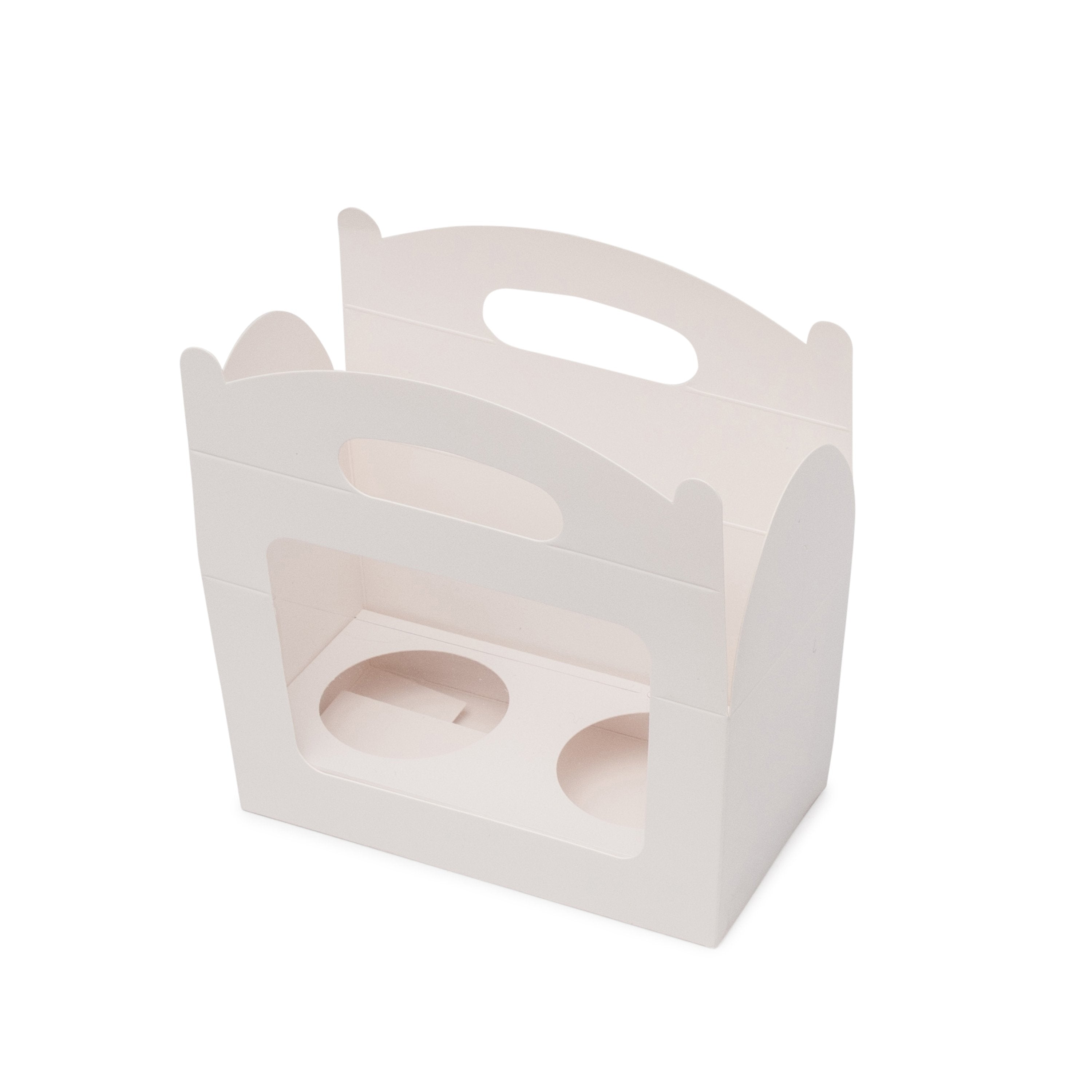 Amelia 2 Cupcake Carry Box - Gloss White - Sample