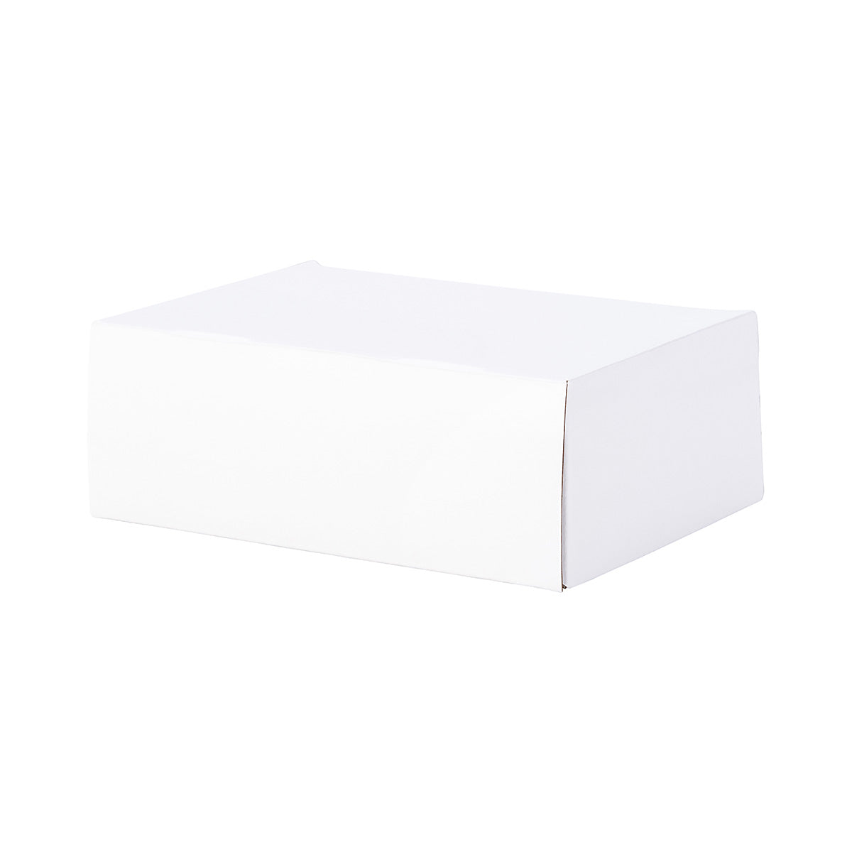 12 Macaron Gift Shipper Box - Gloss White