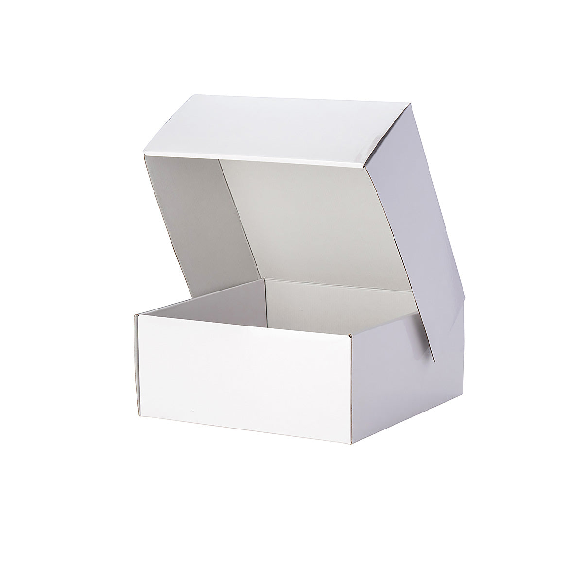 4 Donut Gift Shipper Box - Gloss White