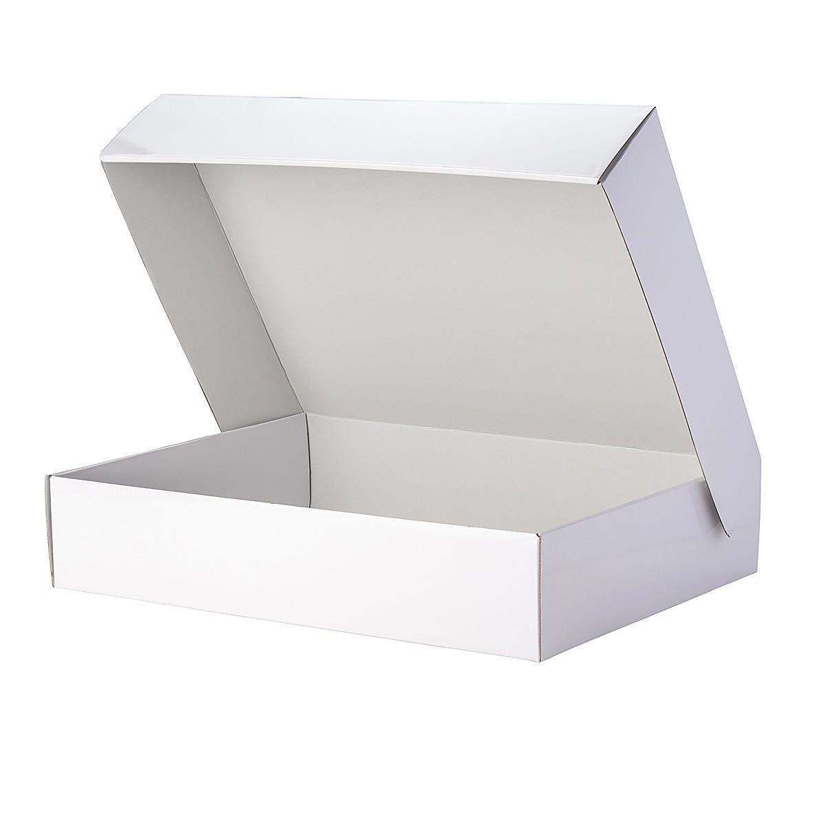 Cake & 12 Donut Gift Shipper Box - Gloss White