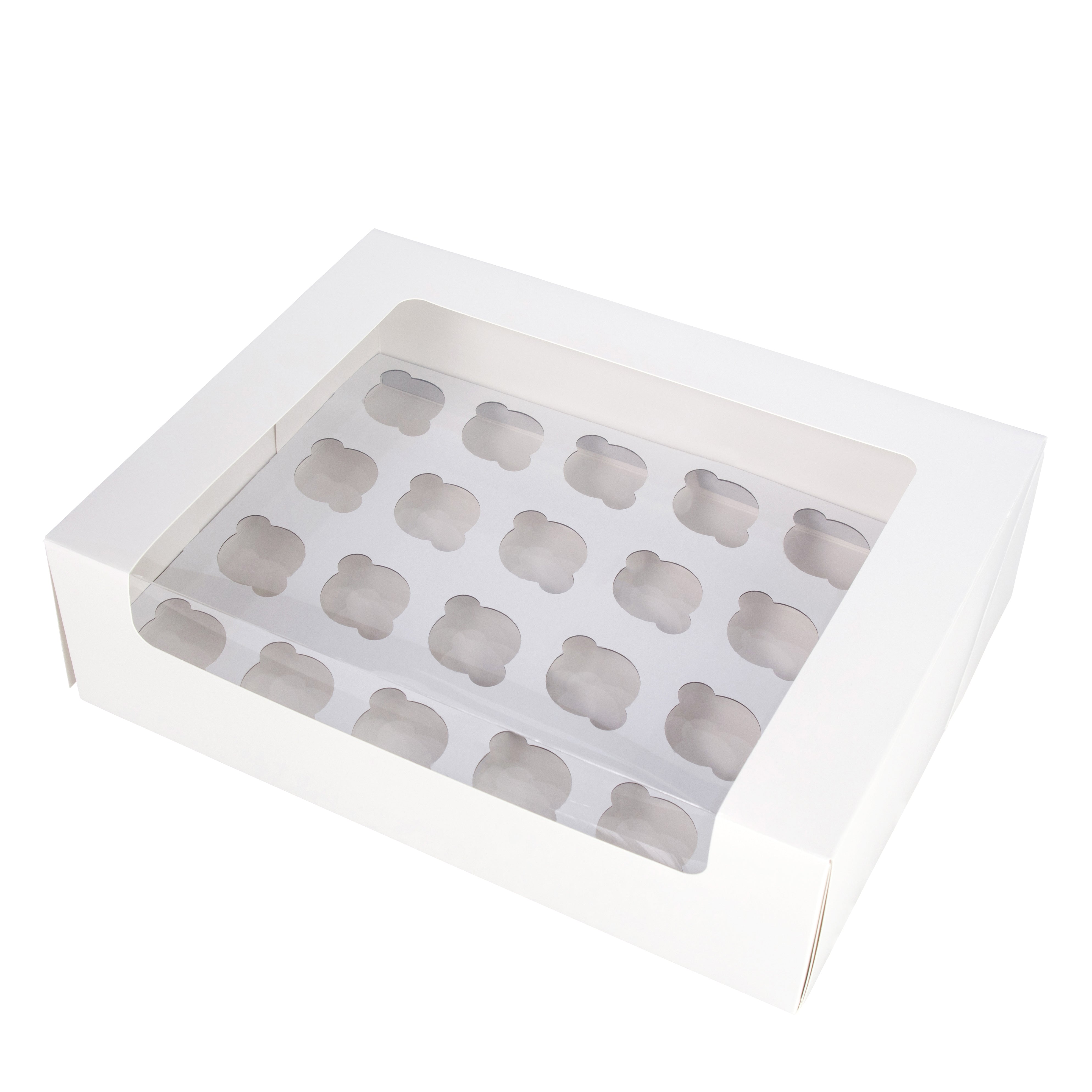 24 Mini Cupcake Box L’Artisan - Gloss White