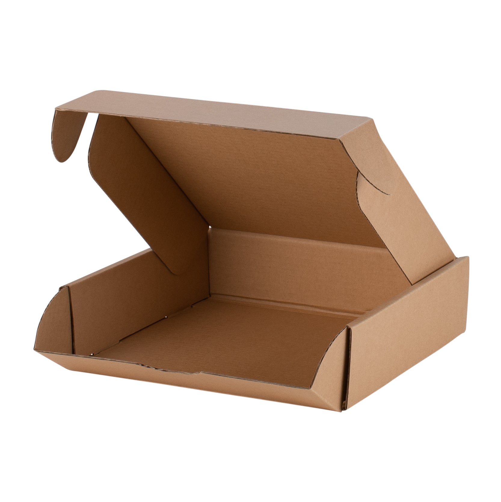 Postage Gift Box - Square, Slim, Small - Kraft