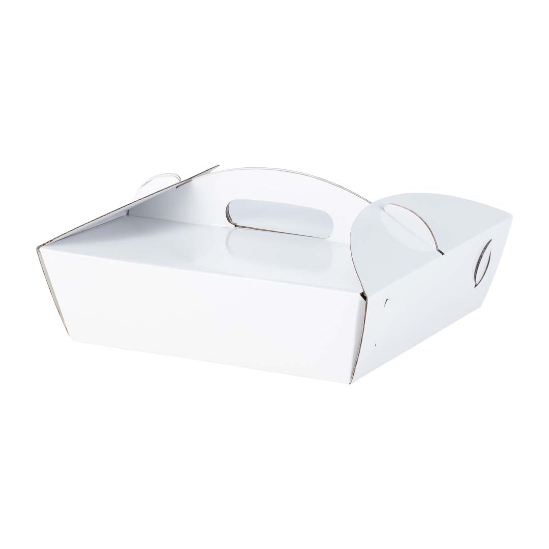 Catering Hamper Carry Box - Medium - Gloss White