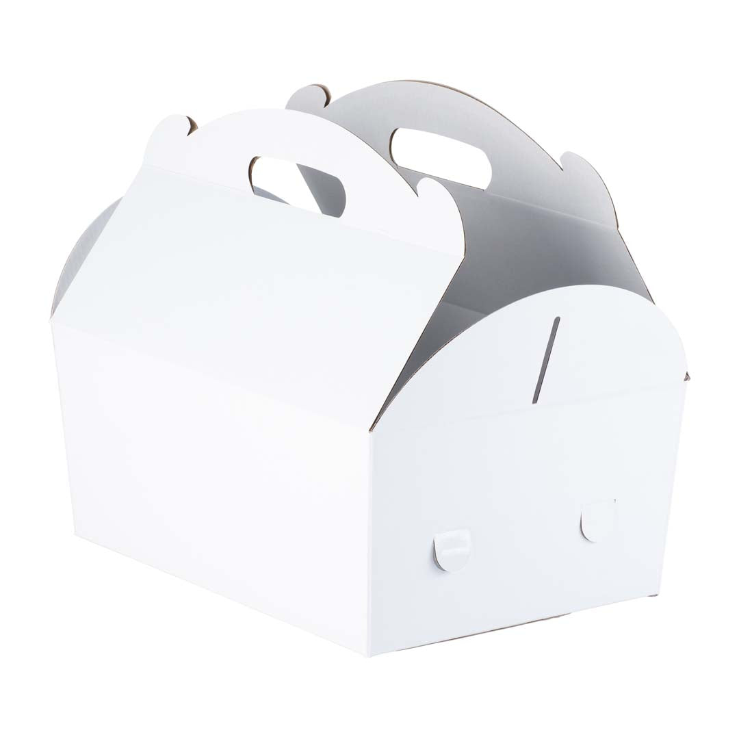 Catering Hamper Carry Box - Deep Large - Gloss White