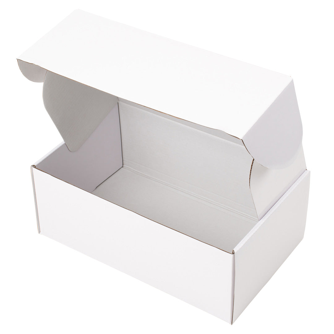 Gift Shipper Box - Medium Rectangle - Gloss White