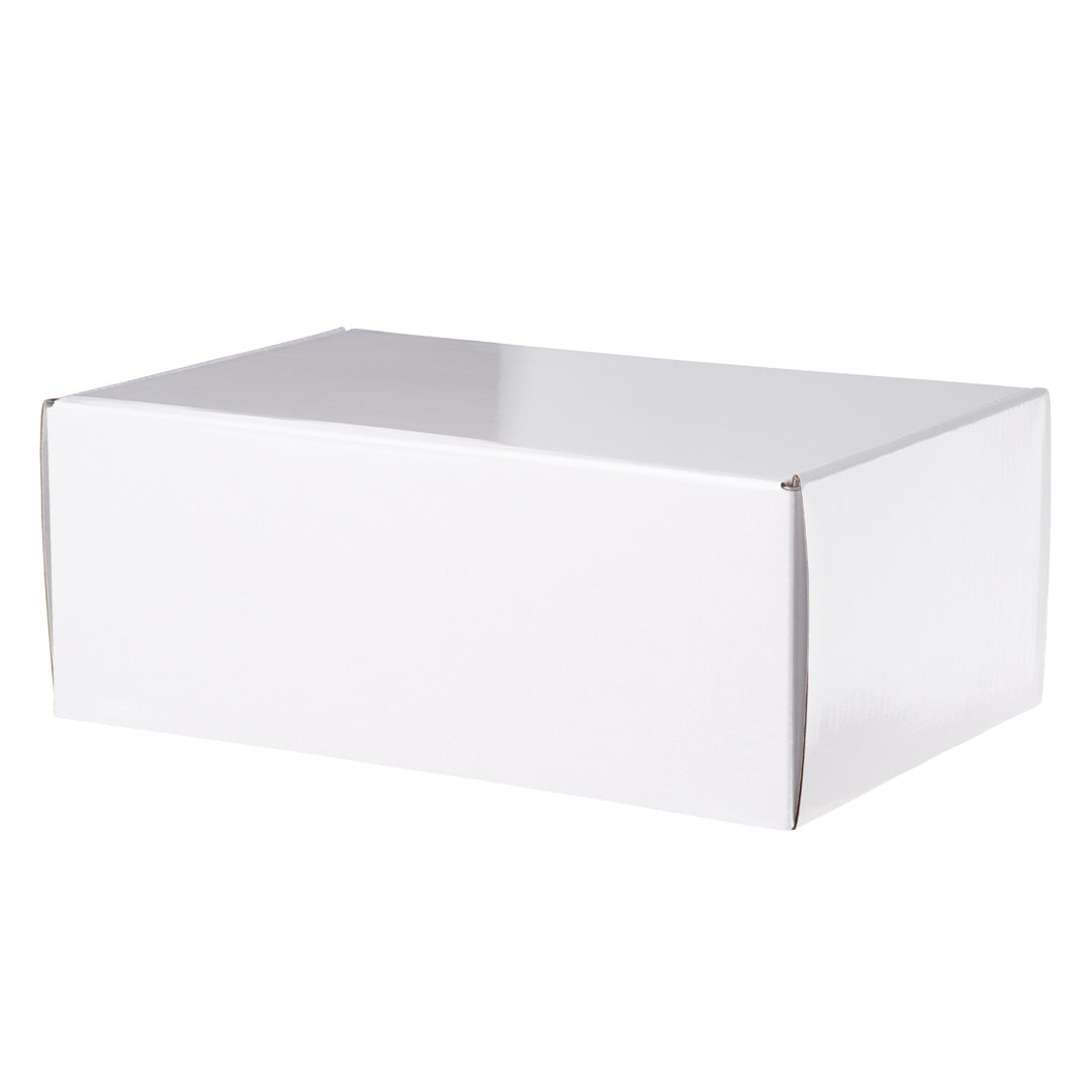 Gift Shipper Box – Candle - Large Rectangle - Gloss White