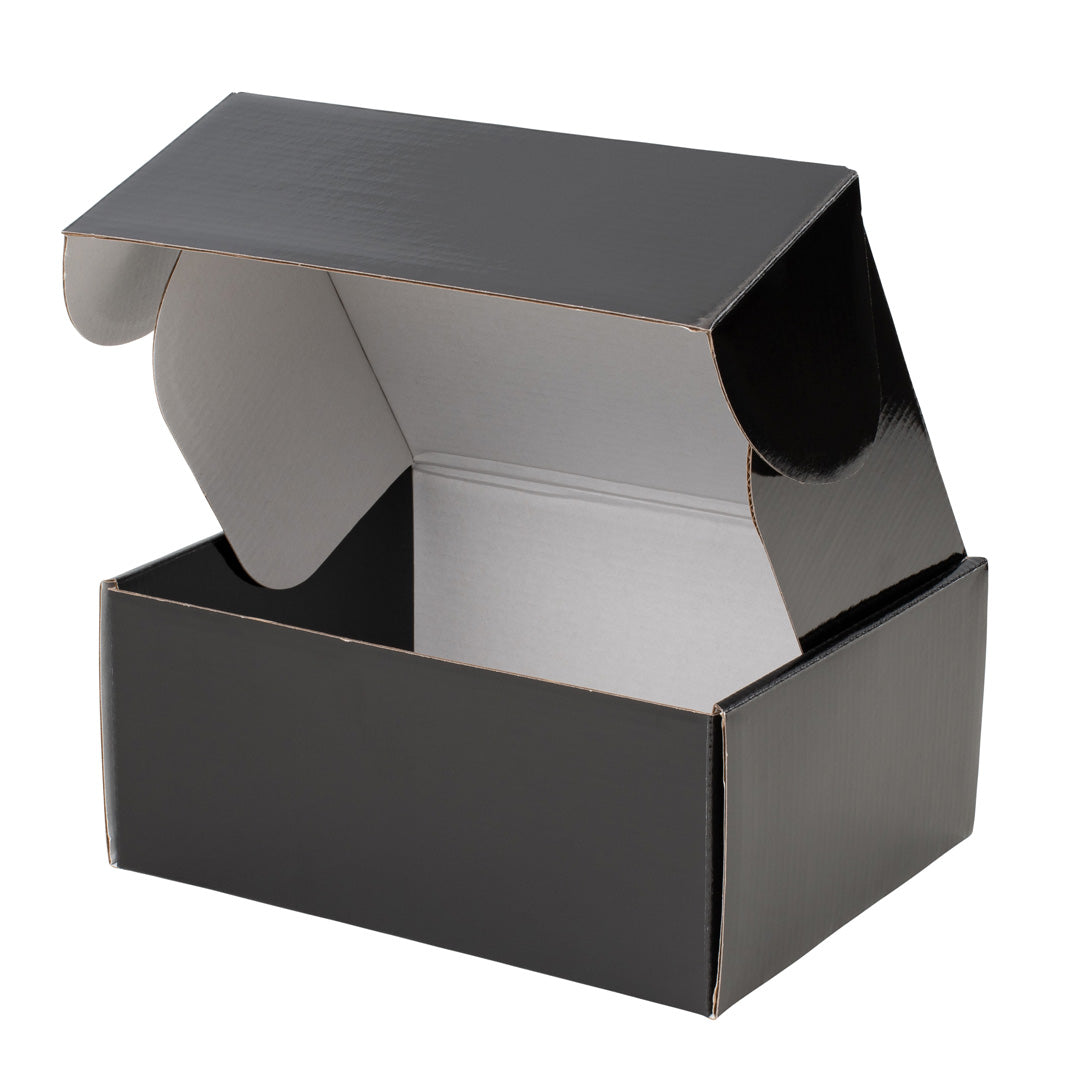 Gift Shipper Box - Small Rectangle - Gloss Black