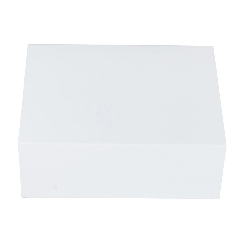 Hamper Box - Rectangle, Magnetic Closure Small, Matt White Custom Print