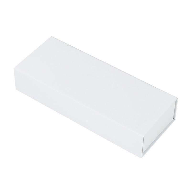 Gift Box - Rectangle Slim, 24 Macaron, Magnetic Closure, Matt White
