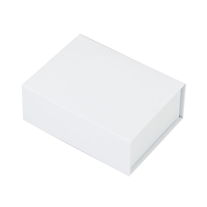 Gift Box - Rectangle Slim, 12 Macaron, Magnetic Closure, Matt White