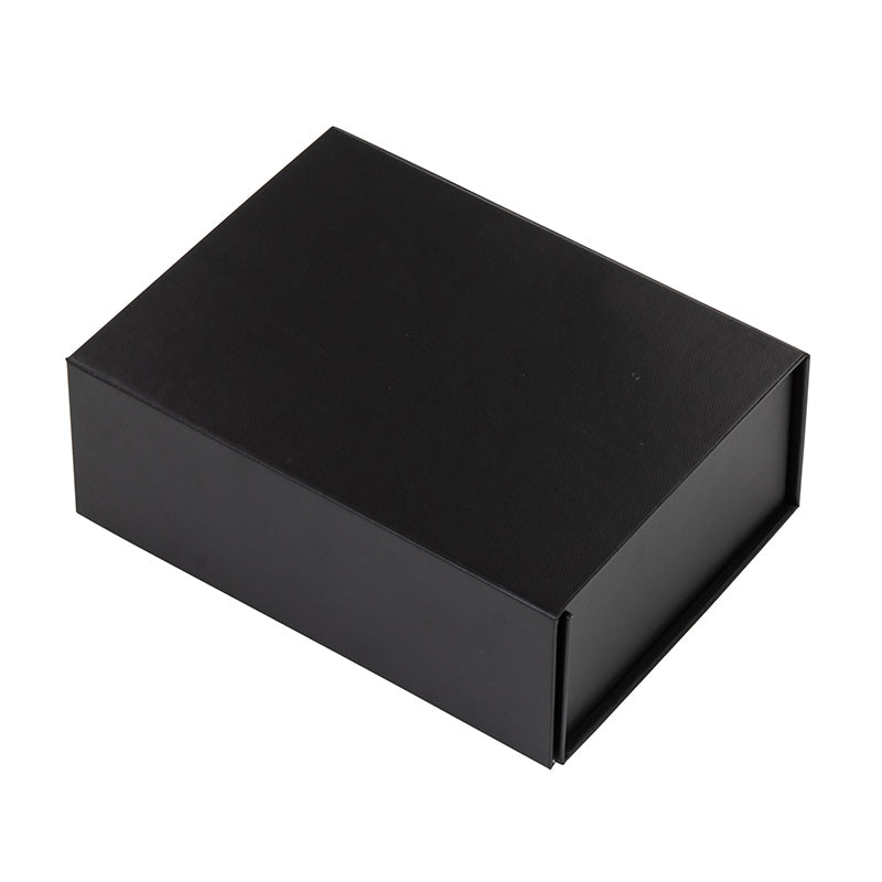 Gift Box - Rectangle Slim, 12 Macaron, Magnetic Closure, Matt Black