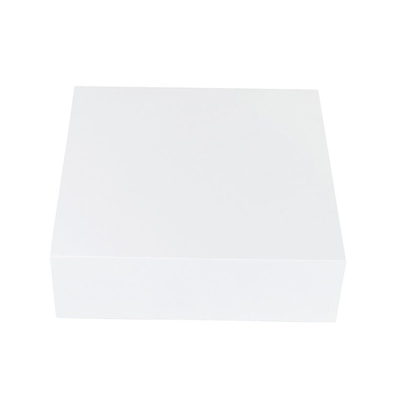 Gift Box Square Slim - Magnetic Closure Medium, Matt White Custom Print