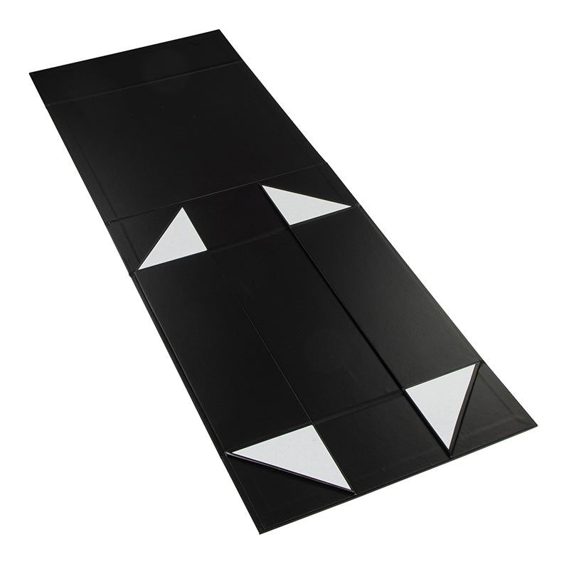 Hamper Box - Square, Magnetic Closure Large, Matt Black Custom Print