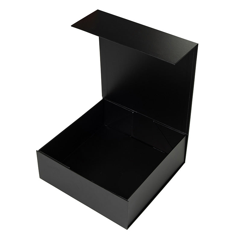 Gift Box Square Slim - Magnetic Closure Small, Matt Black