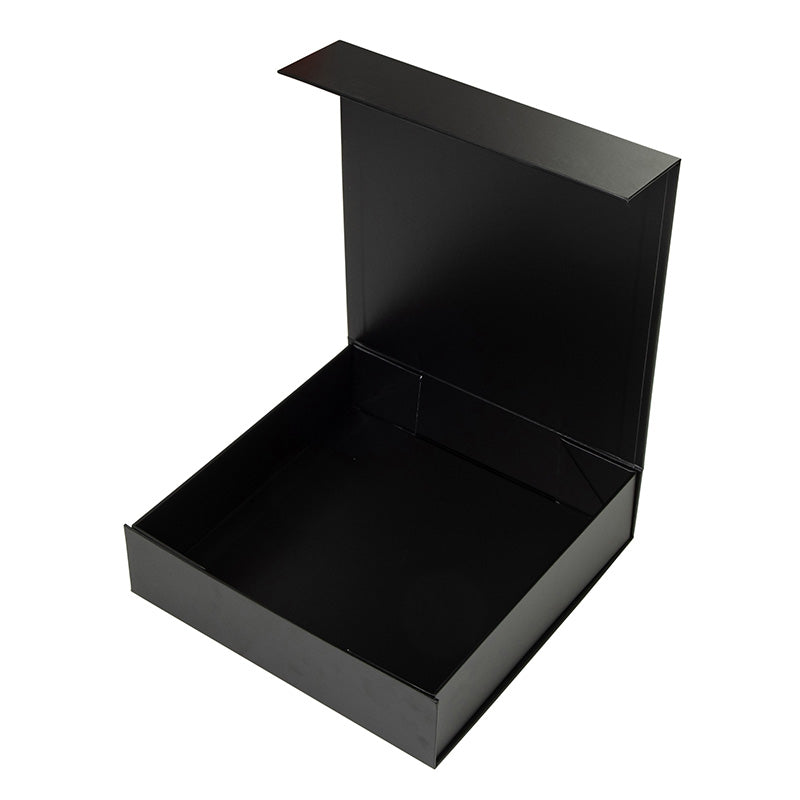 Gift Box Square Slim - Magnetic Closure Medium, Matt Black