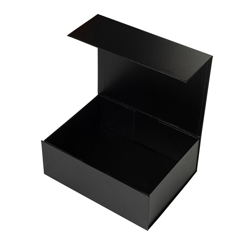 Hamper Box - Rectangle, Magnetic Closure Small, Matt Black Custom Print