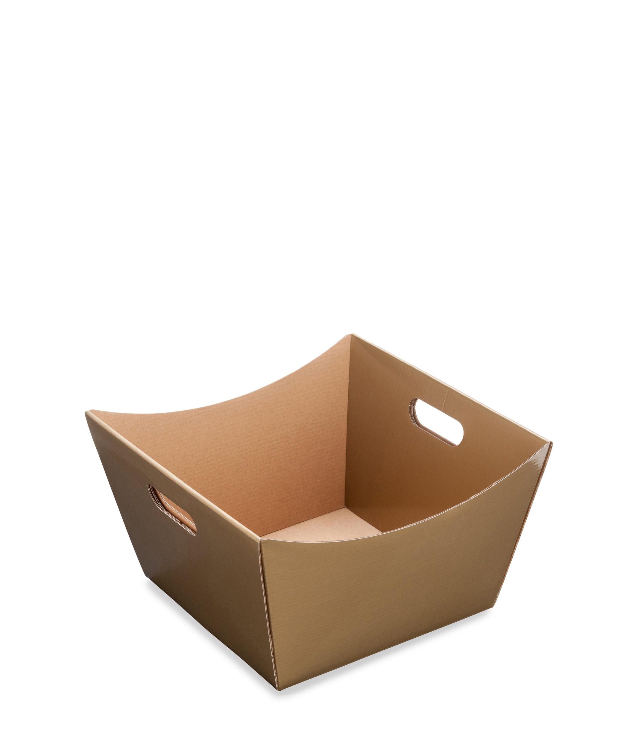 Small Deluxe Hamper Tray - Gloss Gold