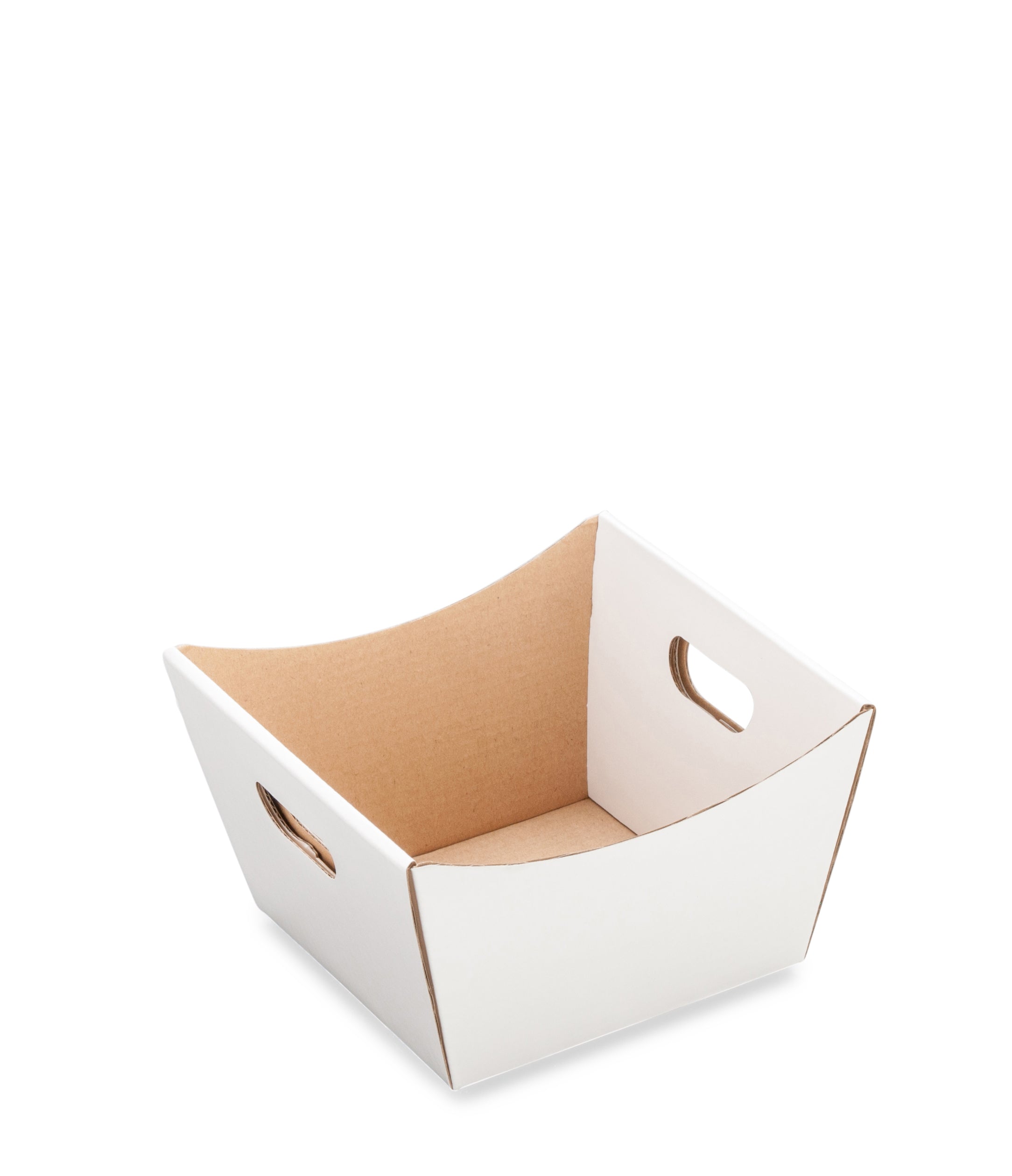 Small Deluxe Hamper Tray - Gloss White - Sample