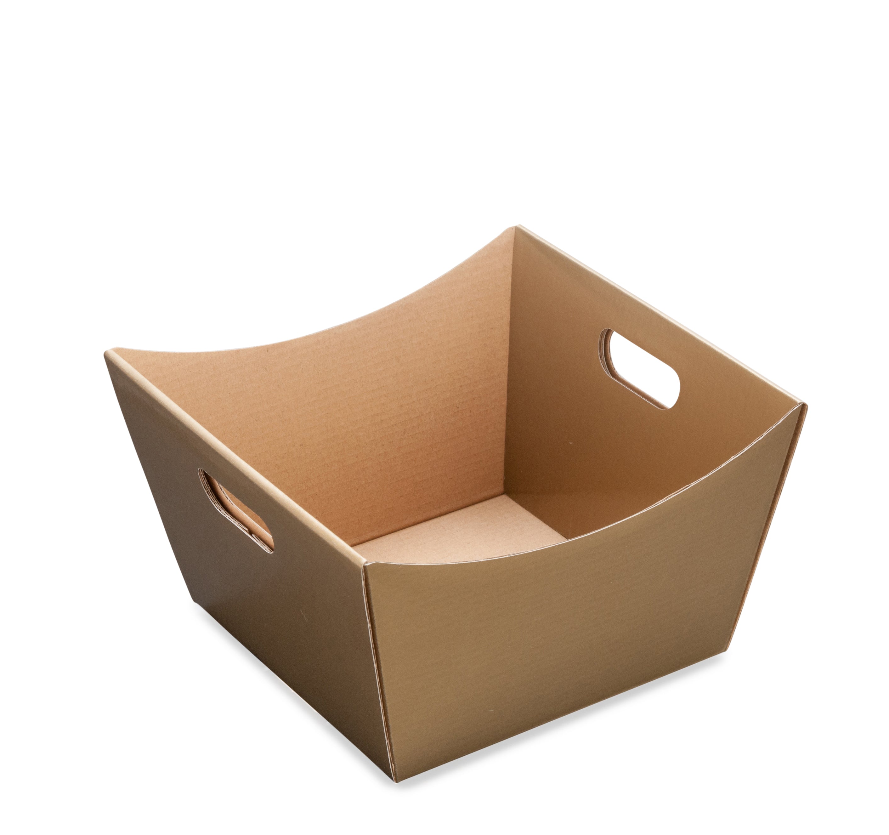 Medium Deluxe Hamper Tray - Gloss Gold