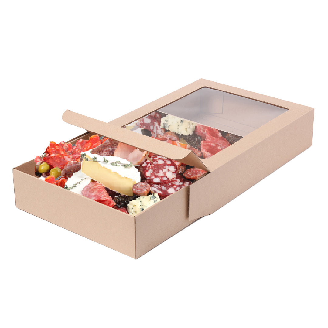 Large Gourmet Display Box - Kraft