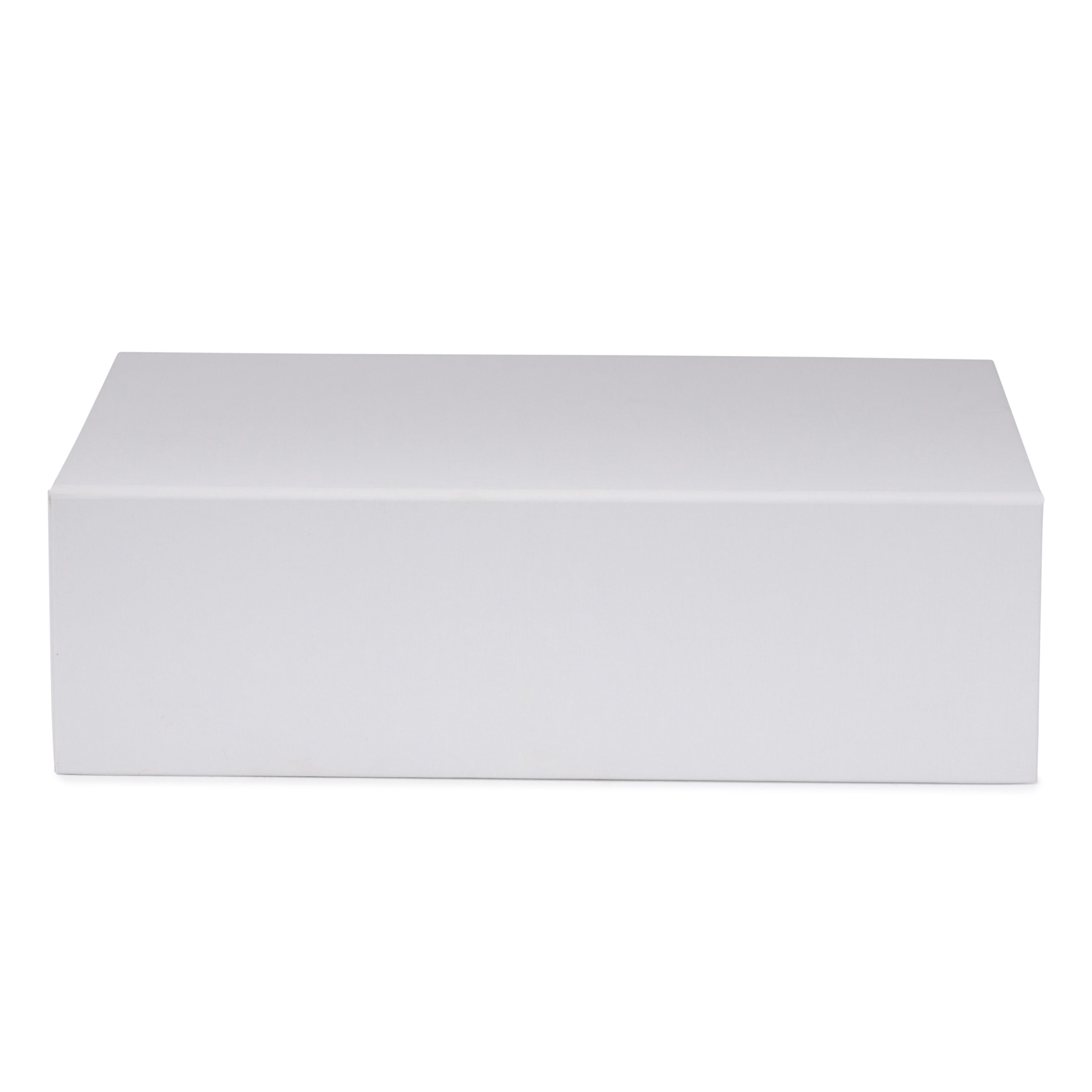 Hamilton Case Box 1 - Matt White Emboss Magnetic Closure Custom Print