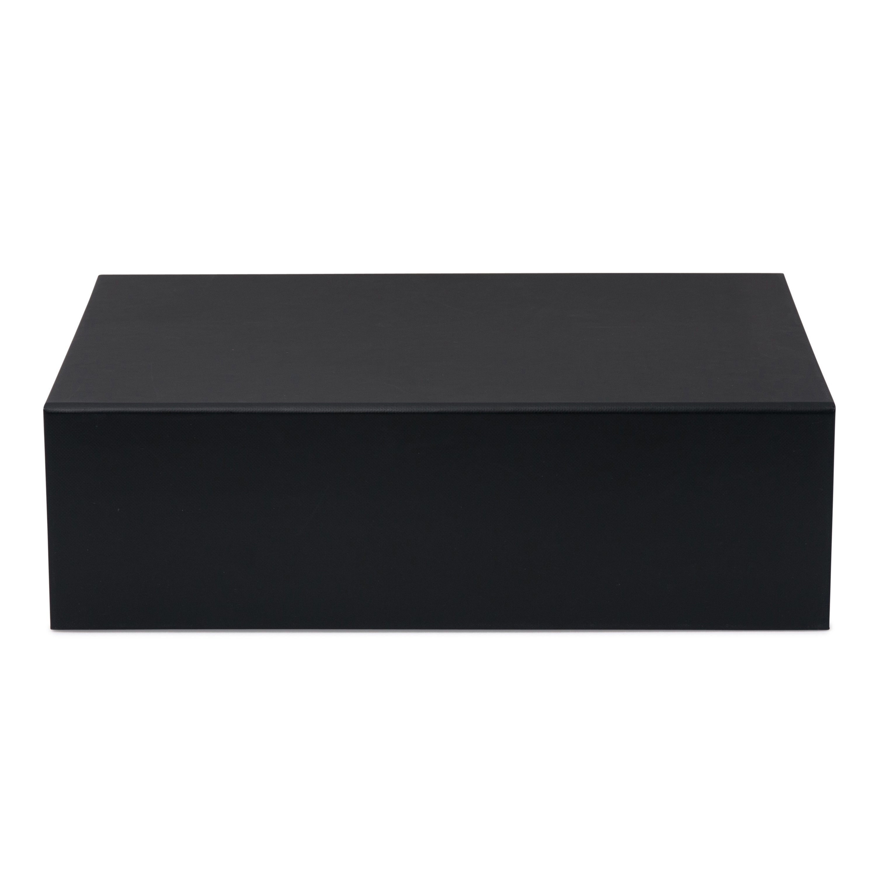 Hamilton Case Box 1 - Matt Black Emboss Magnetic Closure Custom Print