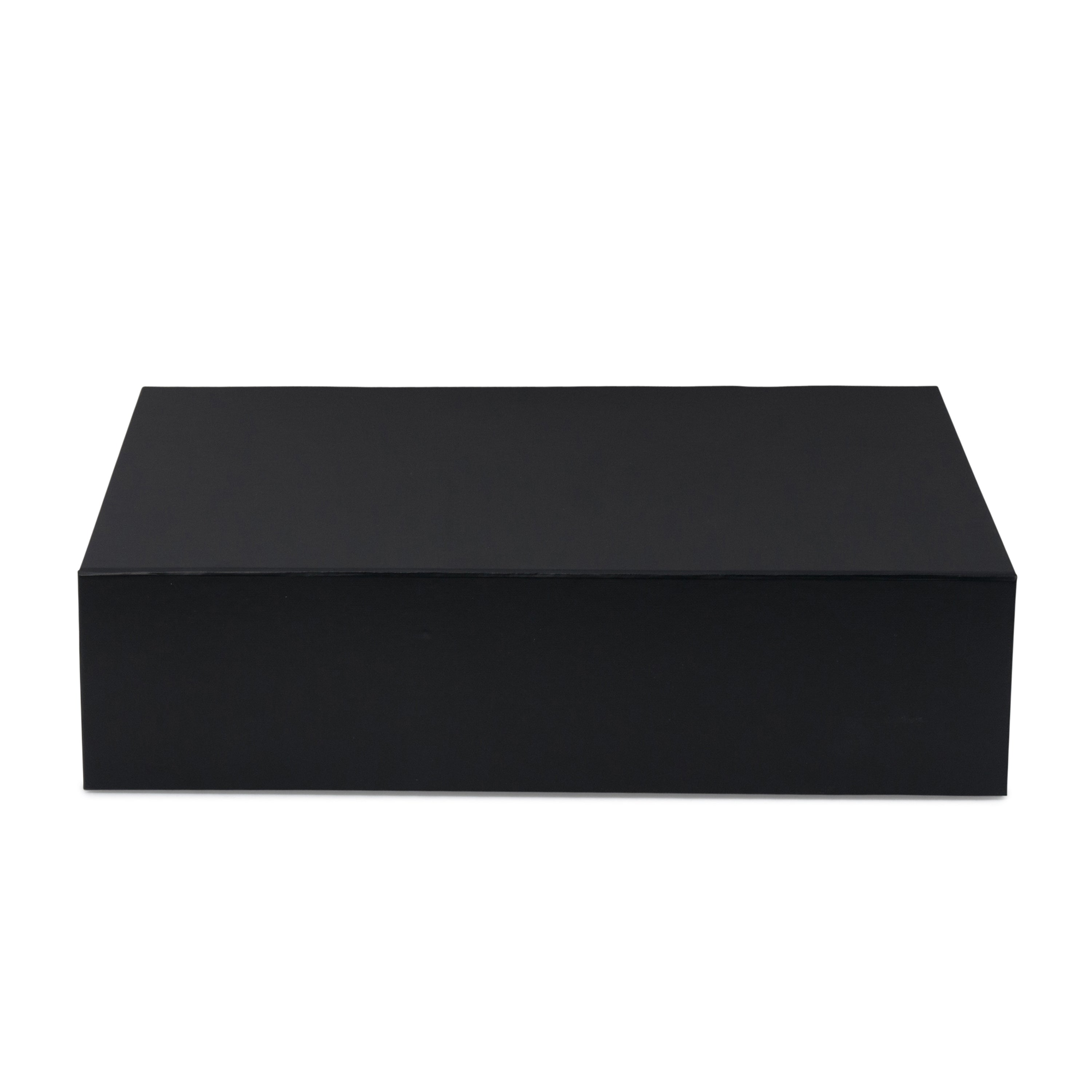 Hamilton Case Box 2 - Matt Black Emboss Magnetic Closure Custom Print
