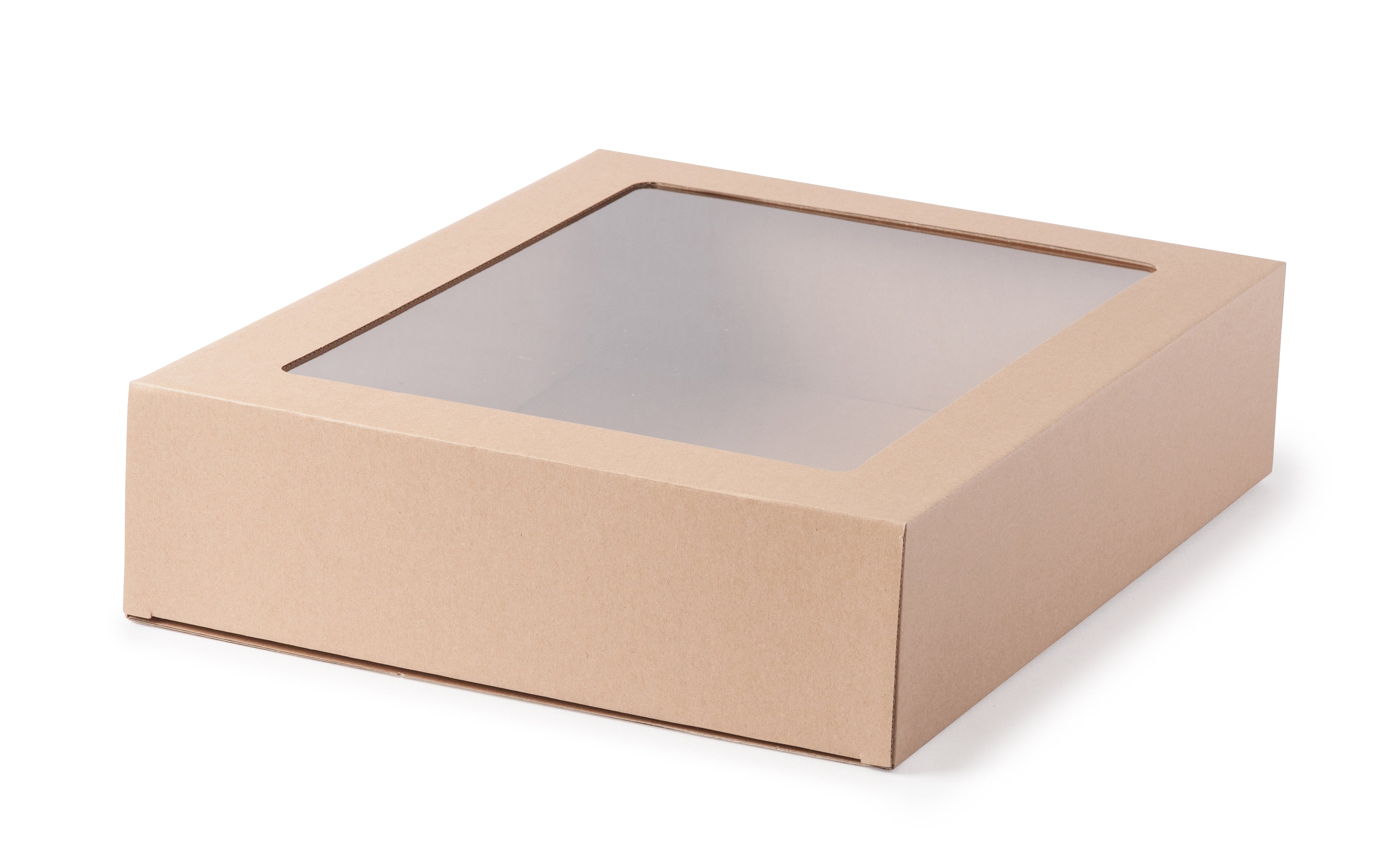 Large Gourmet Display Box - Gloss Kraft - Sample