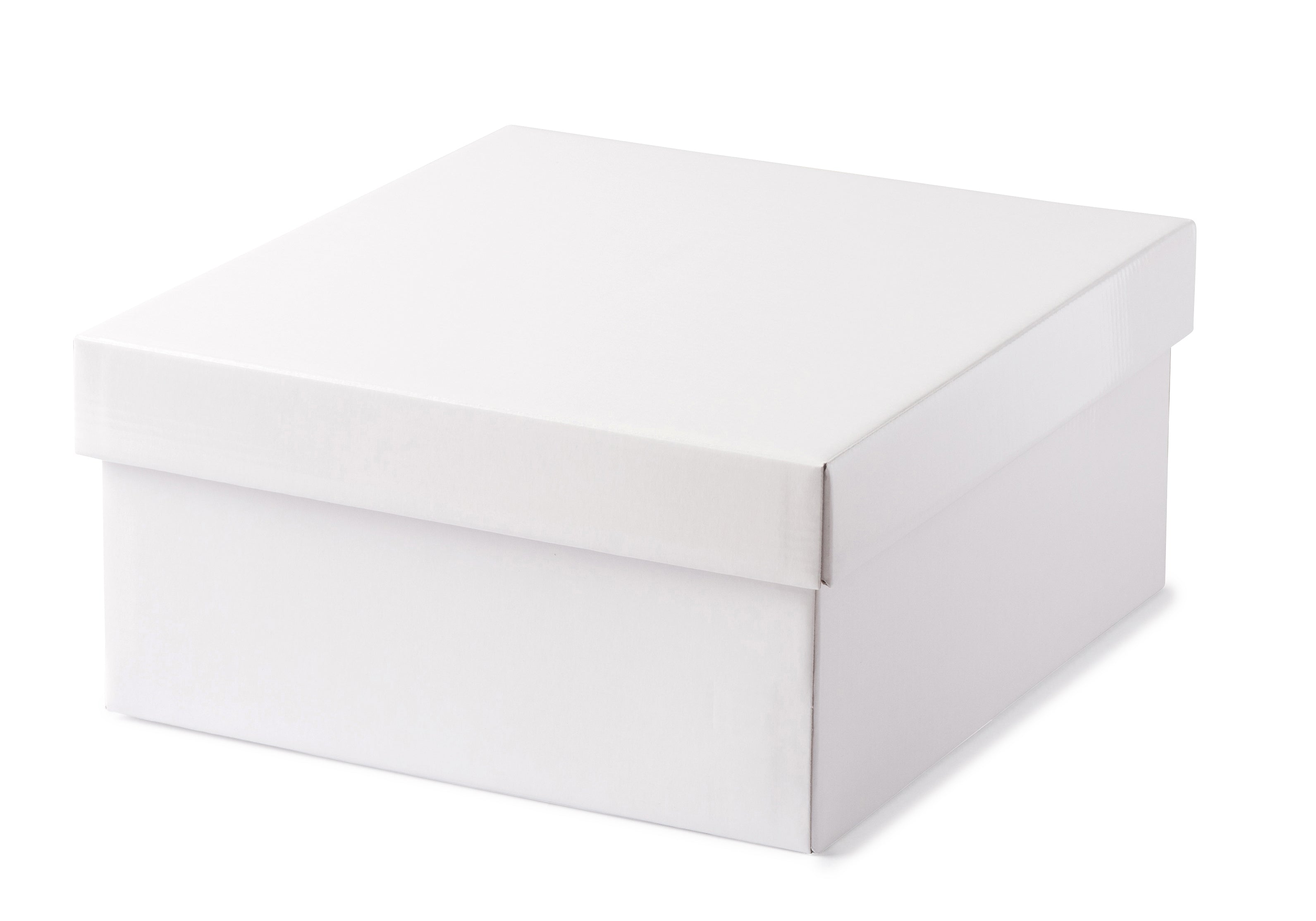 Large Hamper Box - Gloss White