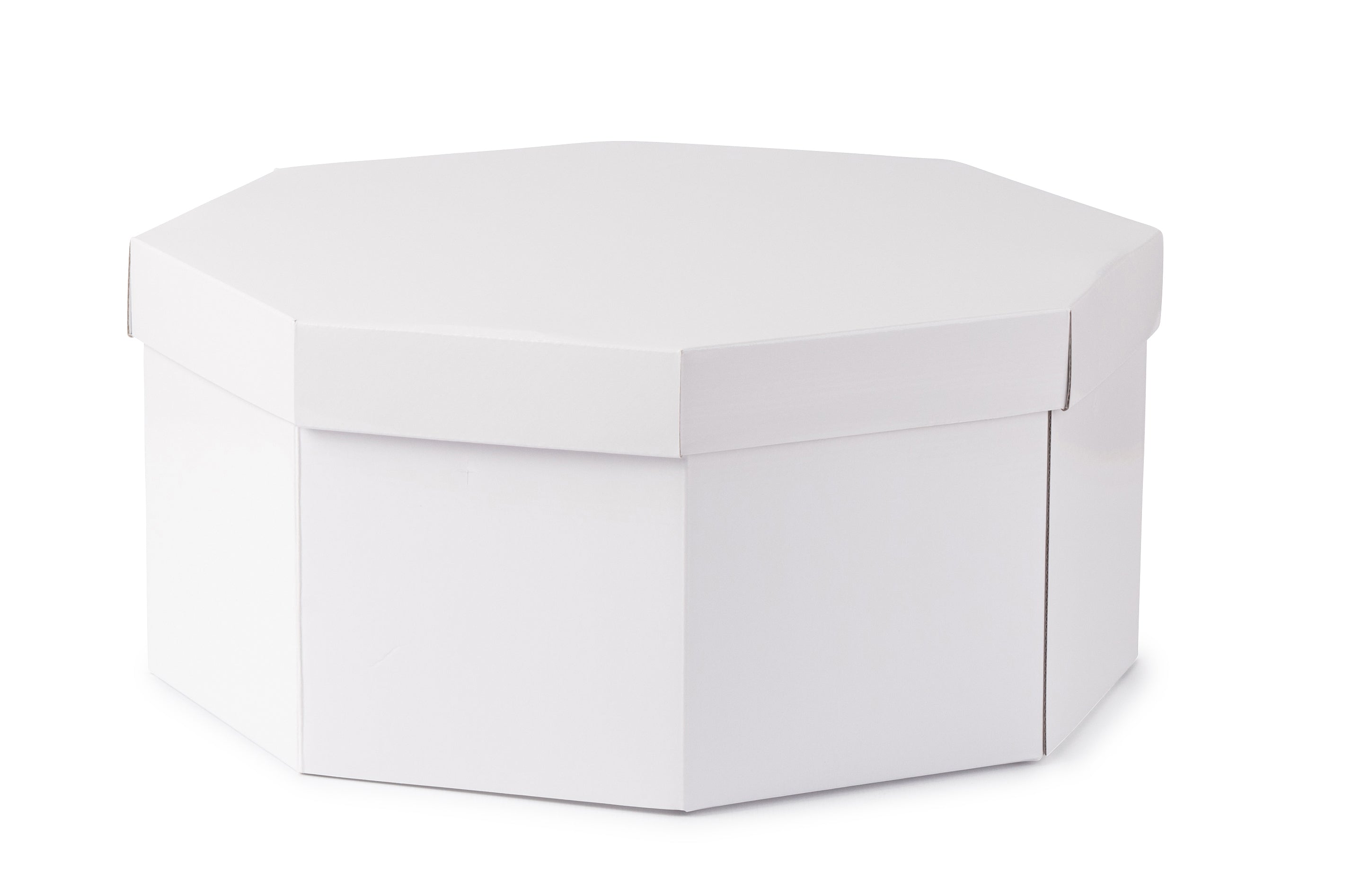 Large Hat Box - Gloss White