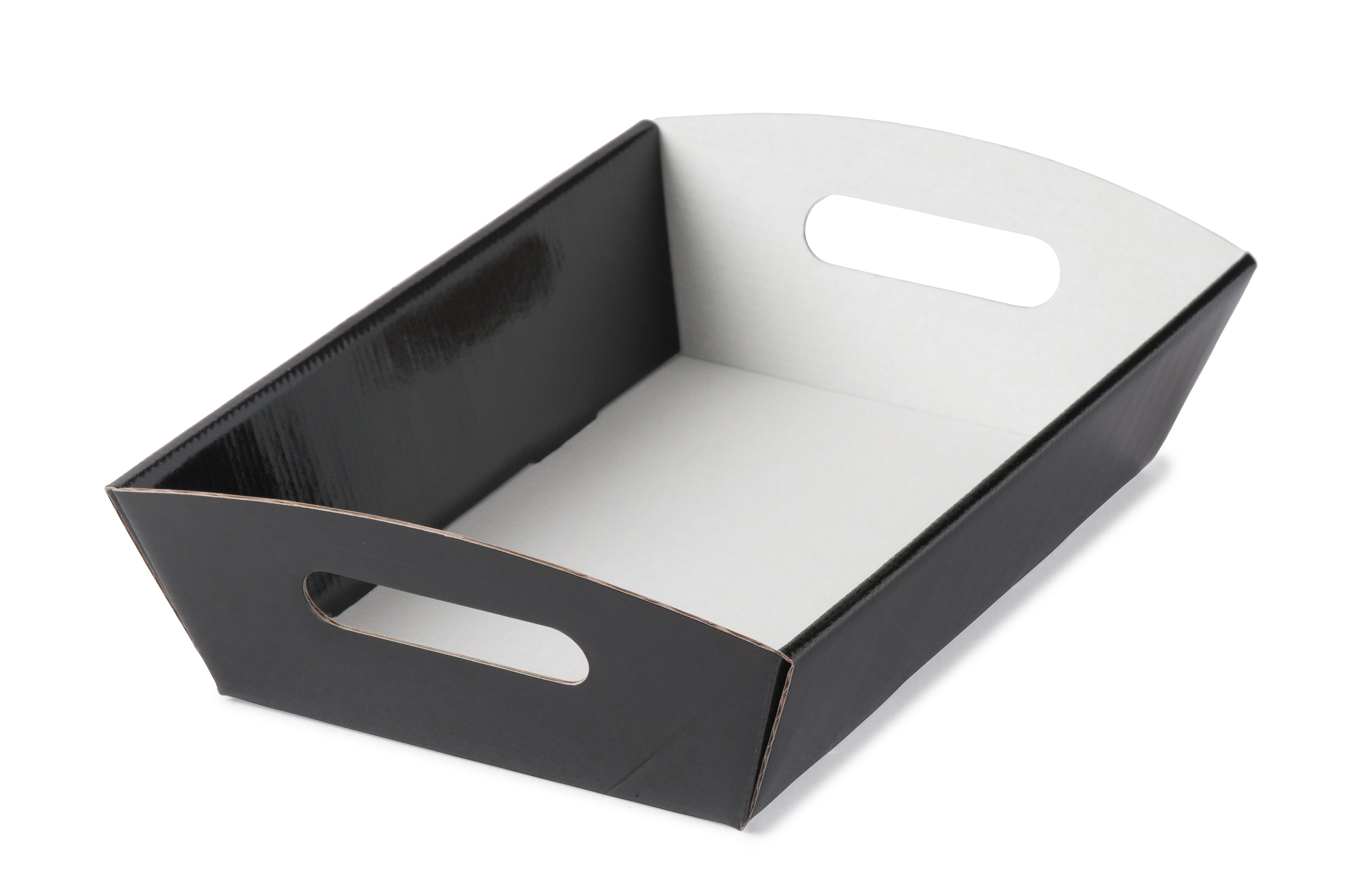 Medium Hamper Tray - Gloss Black