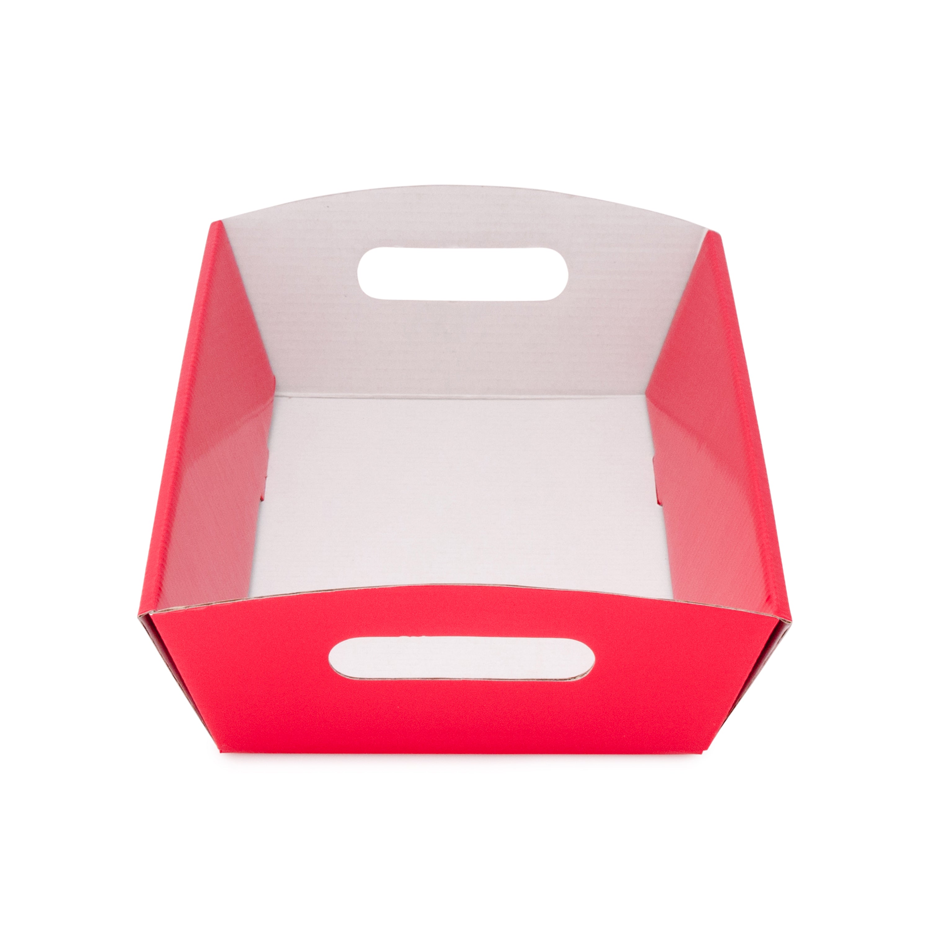 Medium Hamper Tray - Gloss Red