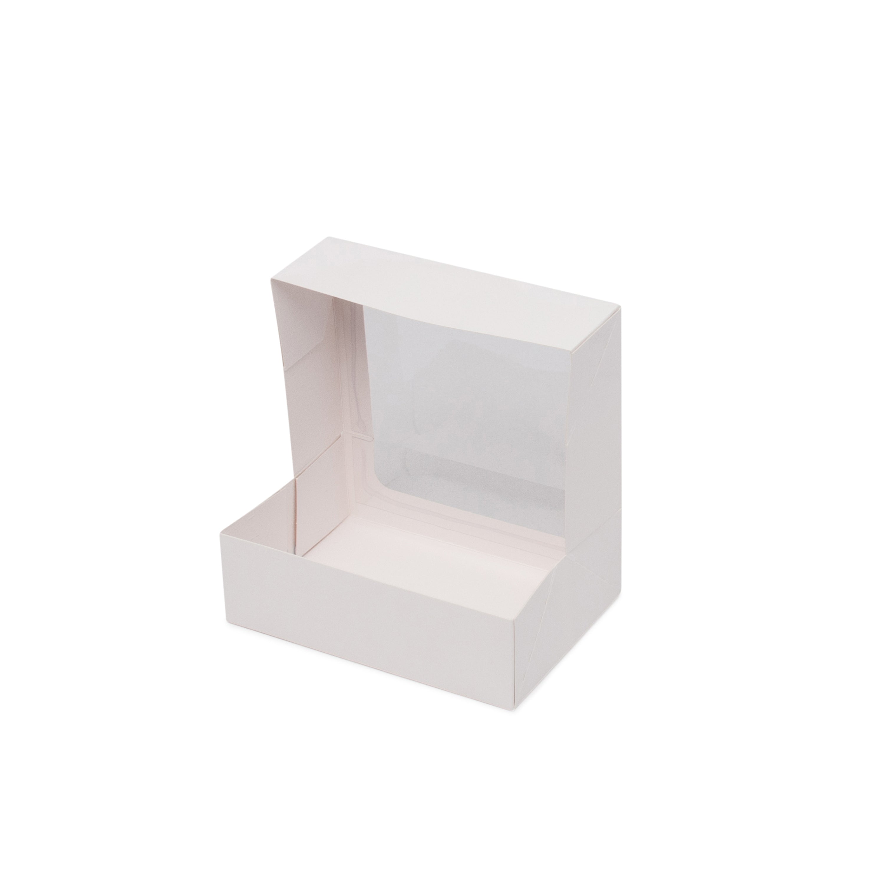 Medium Macaron Box - Gloss White - Sample