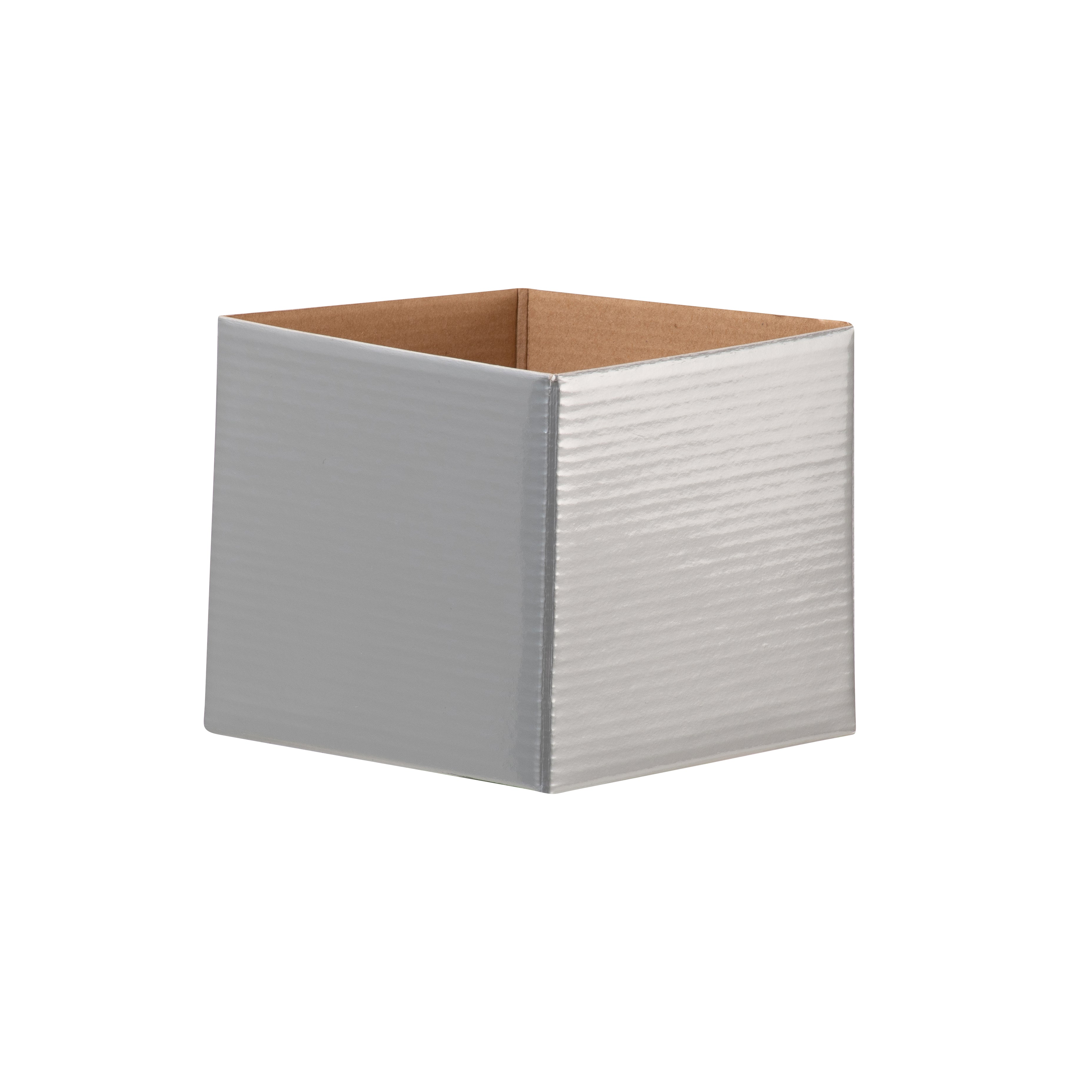 Mini Flower Box - Silver