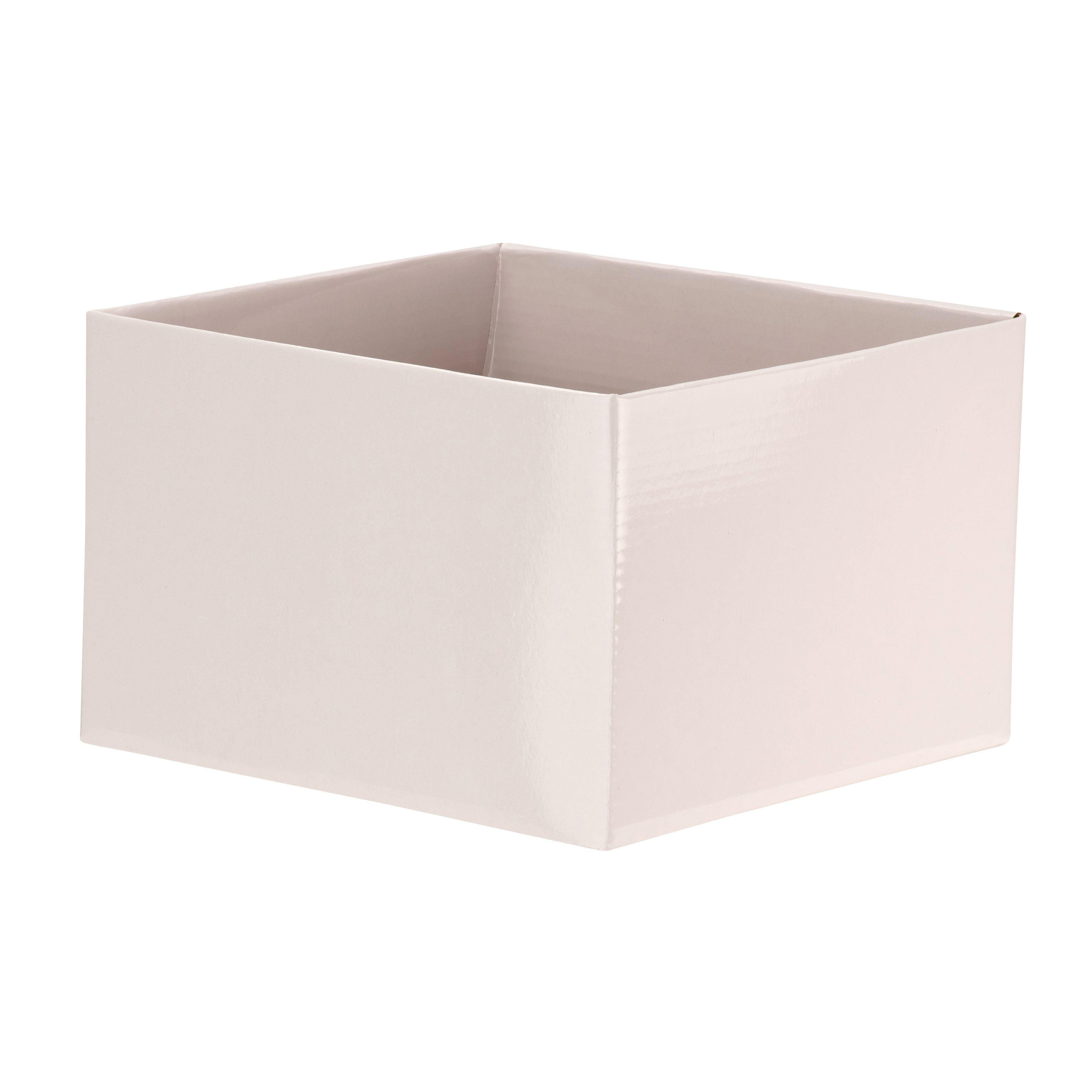 Small Flower Box - White