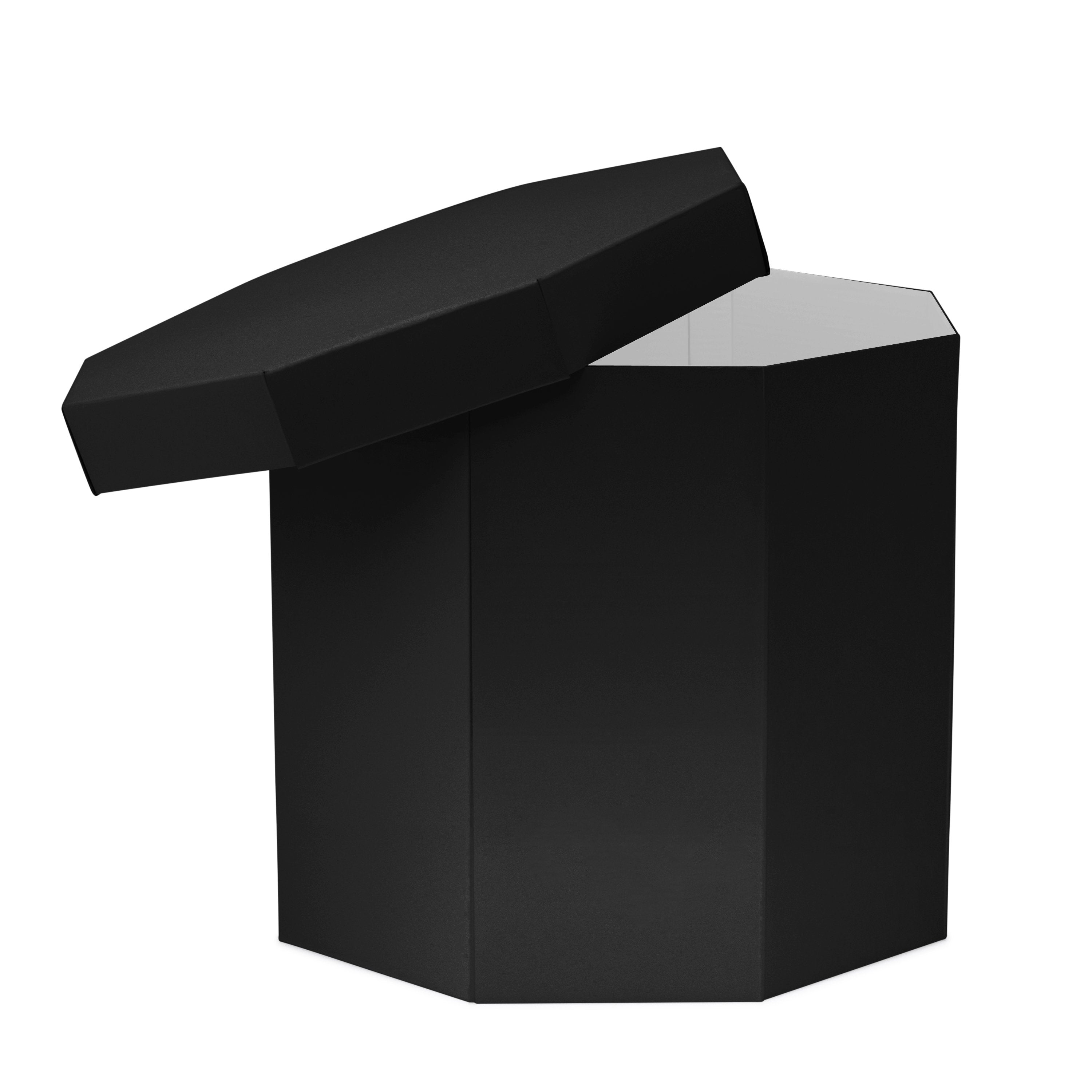 Small Hat Box - Gloss Black